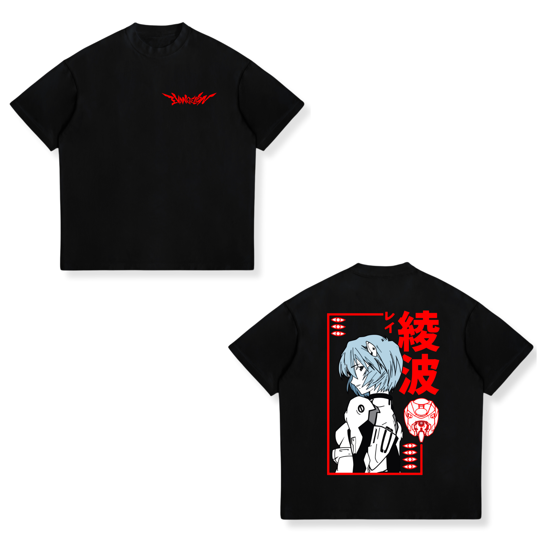 Camisa Rei Ayanami 2 - Evangelion