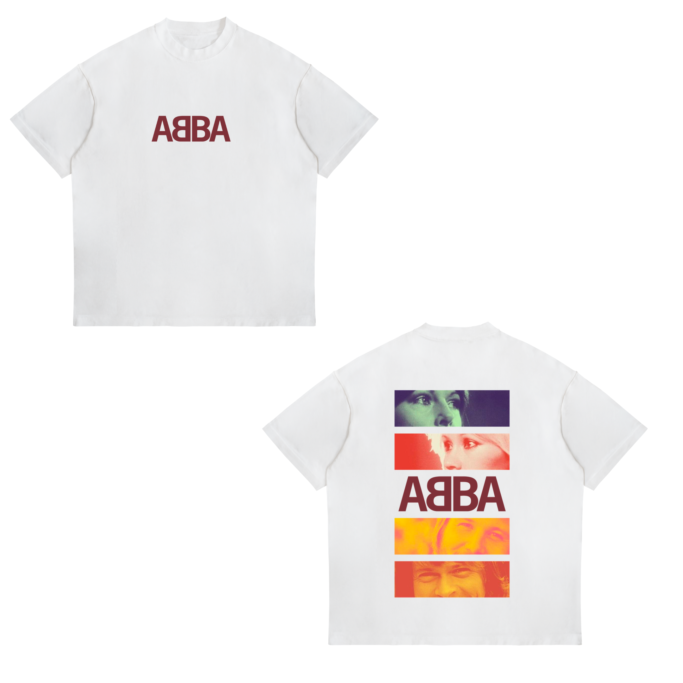 Camisa Vintage Pop Stripes 1 - ABBA