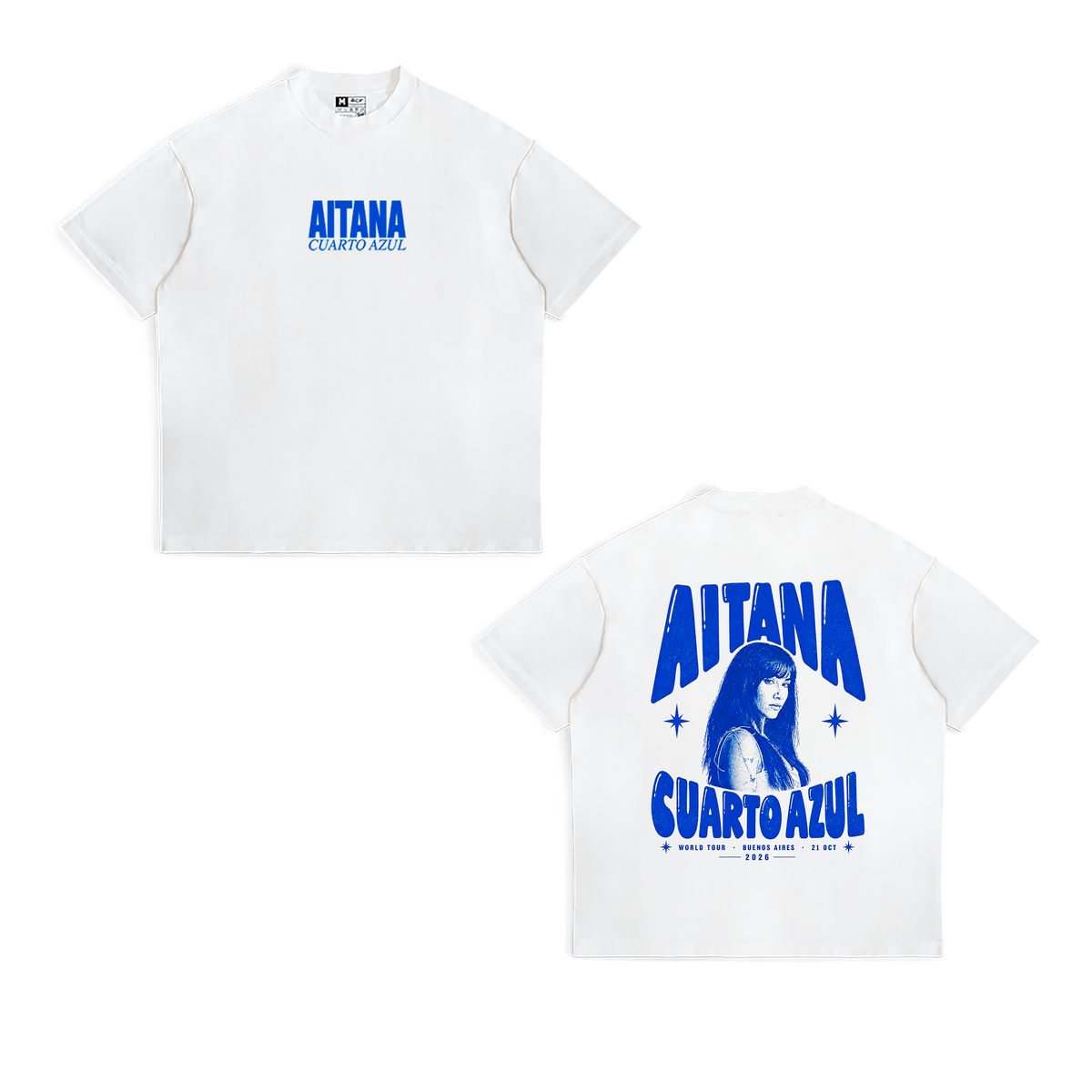 Camisa Cuarto azul 2 - Aitana