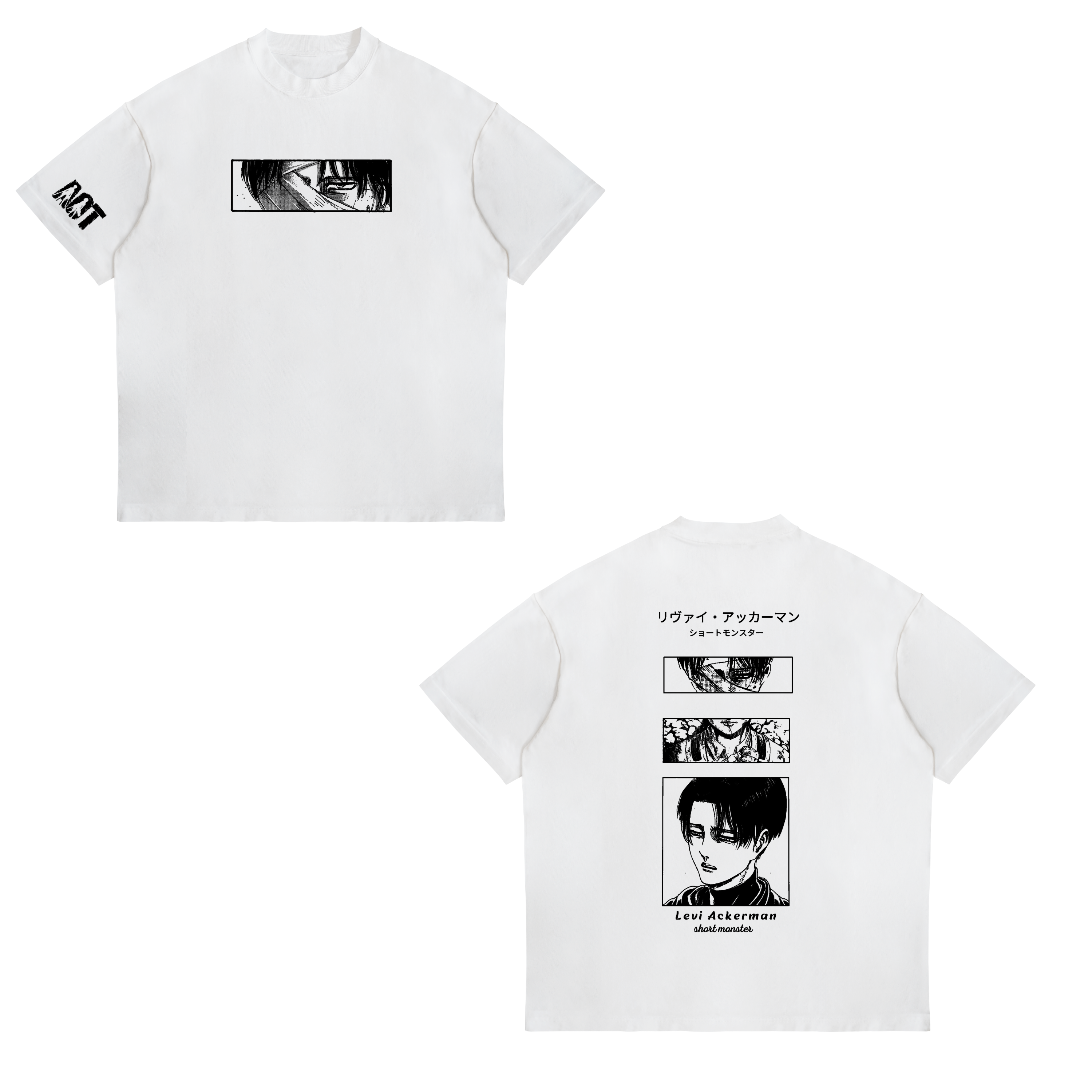 Camisa Levi Ackerman 19 - Attack On Titan