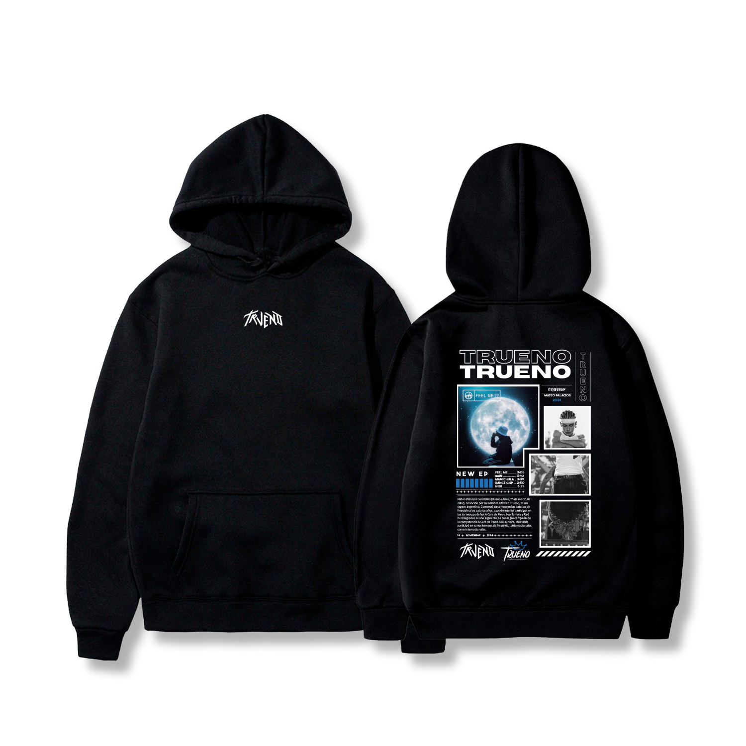 Hoodie Trueno  - Urban Merch