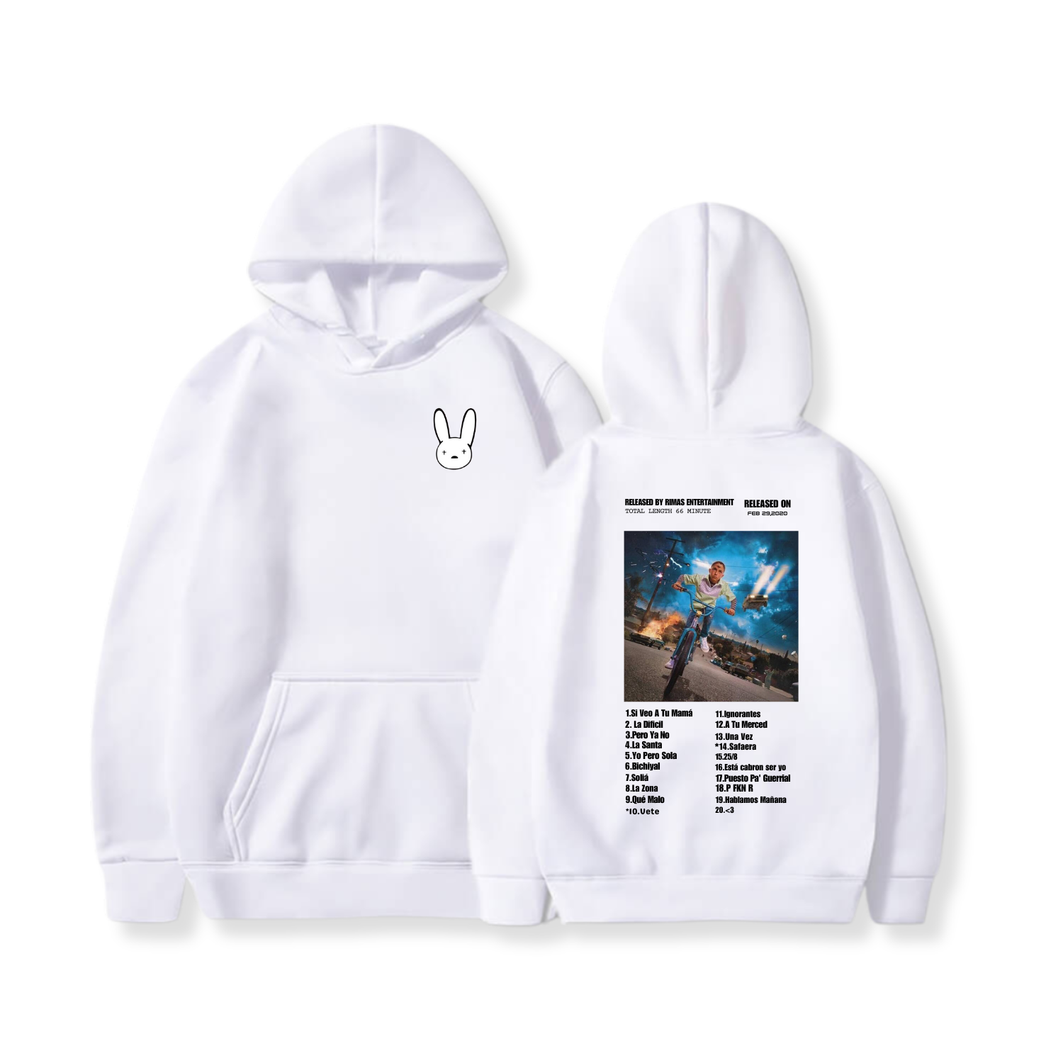 Hoodie YHLQMDLG 2 - Bad Bunny