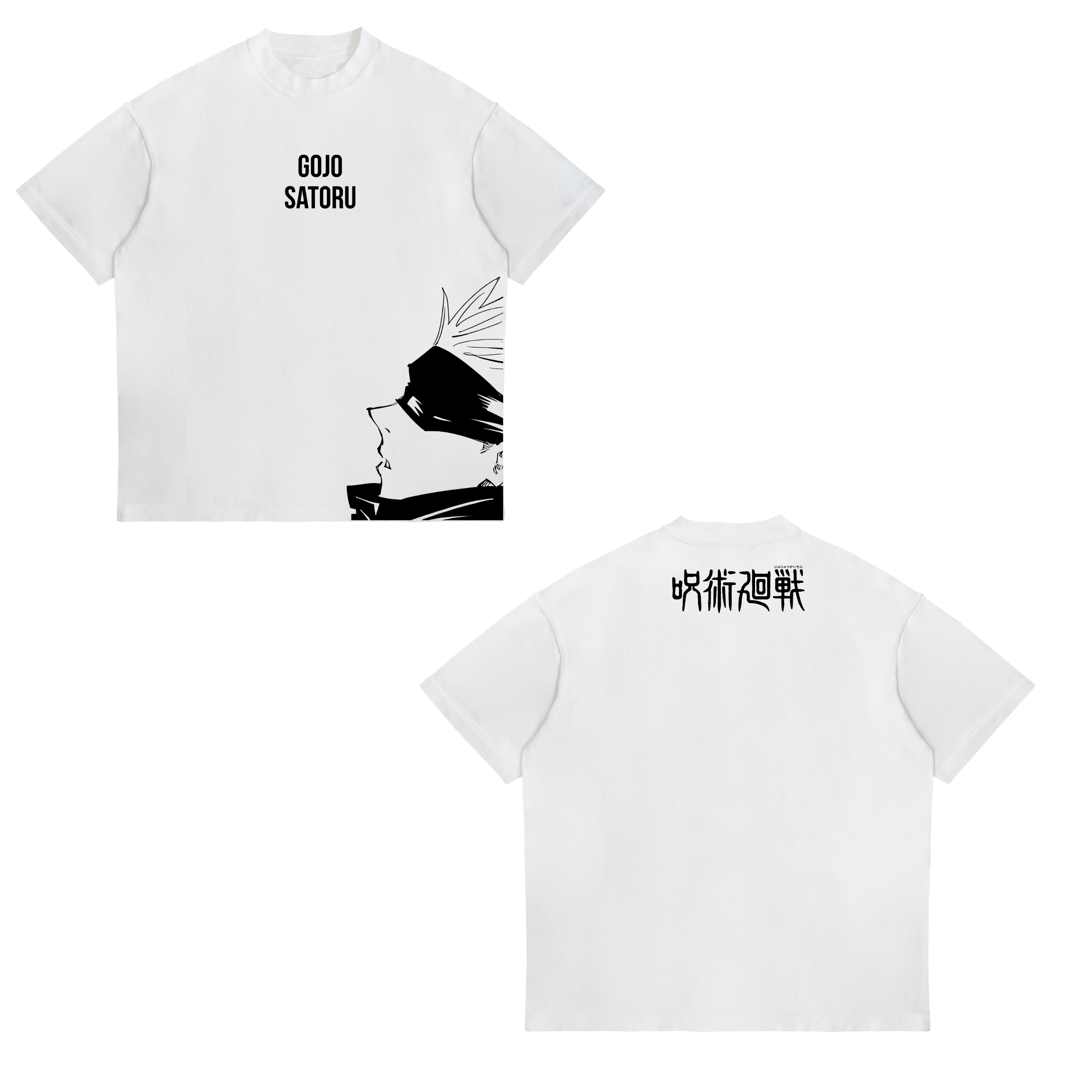 Camisa Satoru Gojō 52 - Jujutsu Kaisen