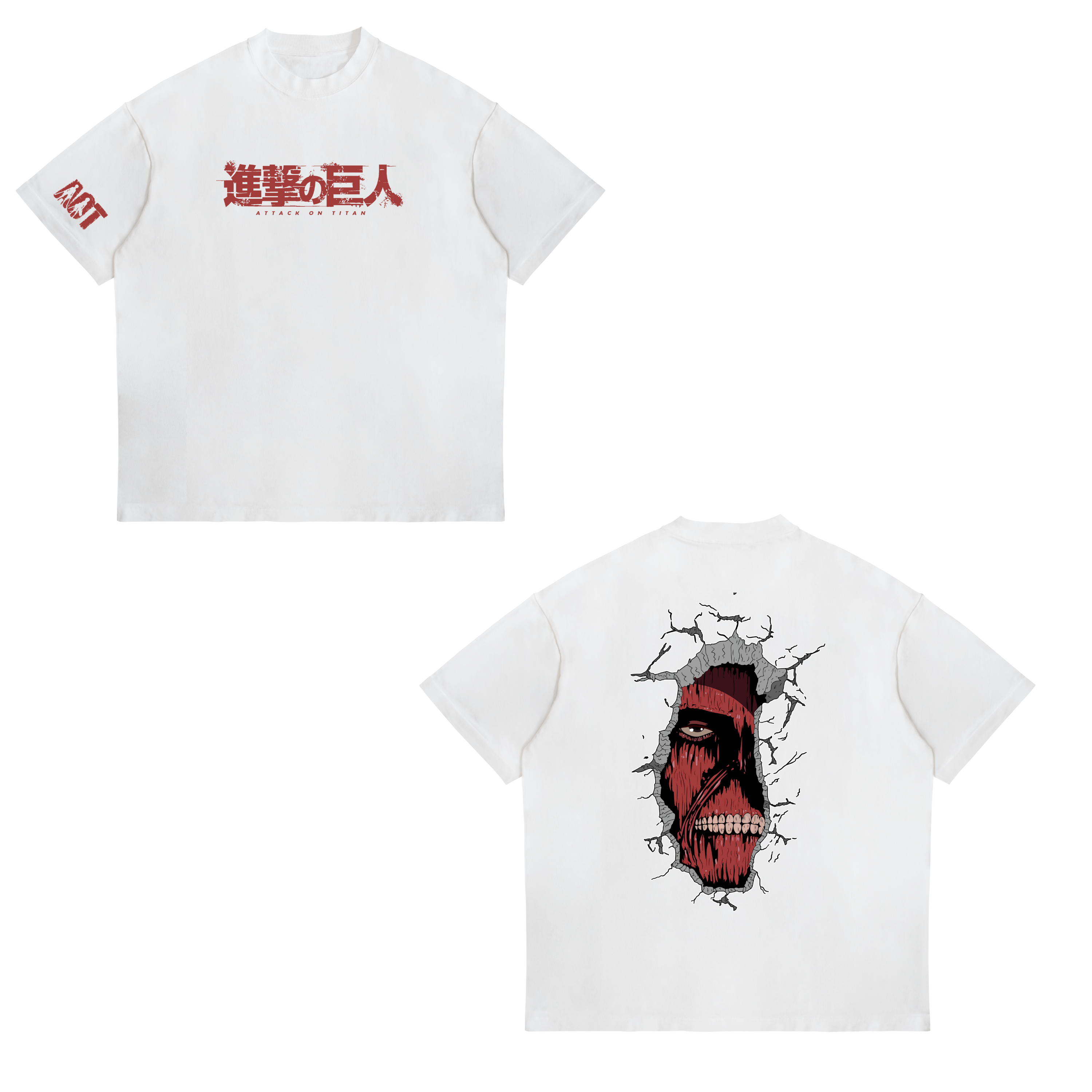 Camisa  Wall Titan 35 - Attack On Titan