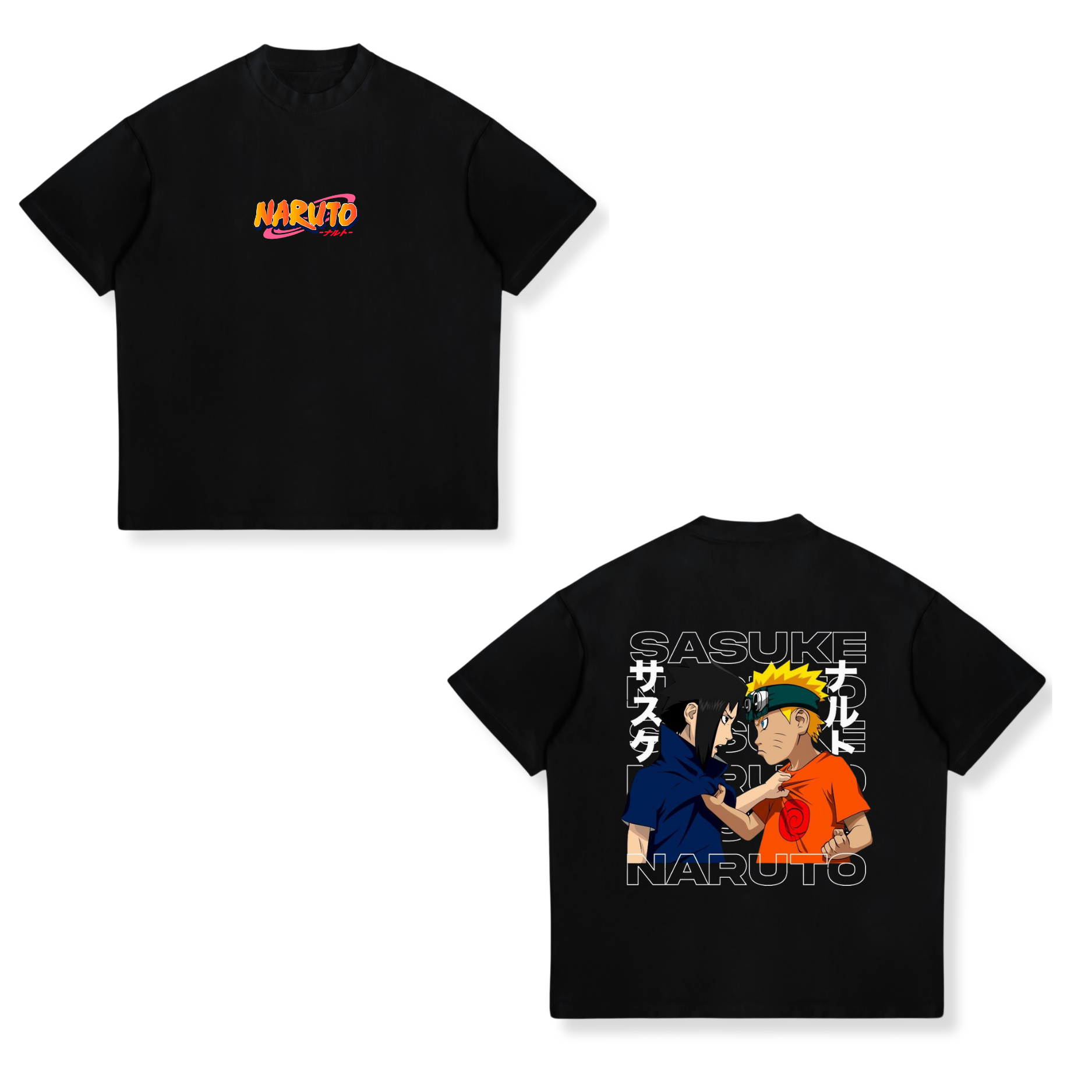 Camisa Naruto y Sasuke 17 - Naruto