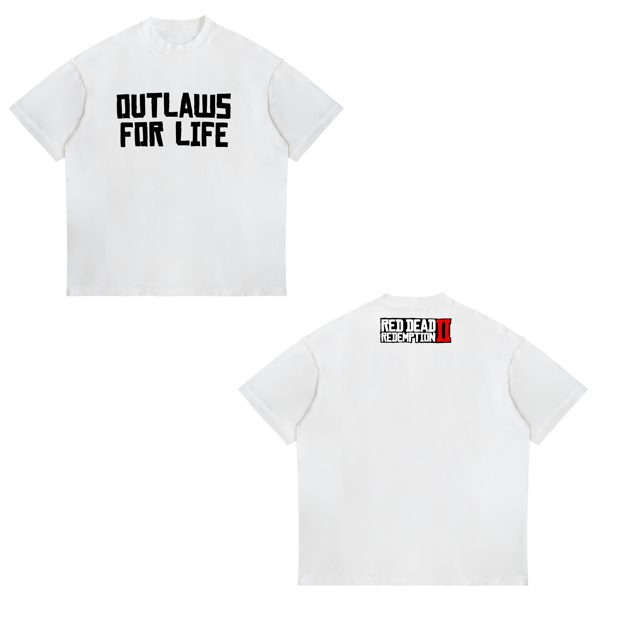 Camisa Outlaws for Life 15 - Red Dead Redemption 2