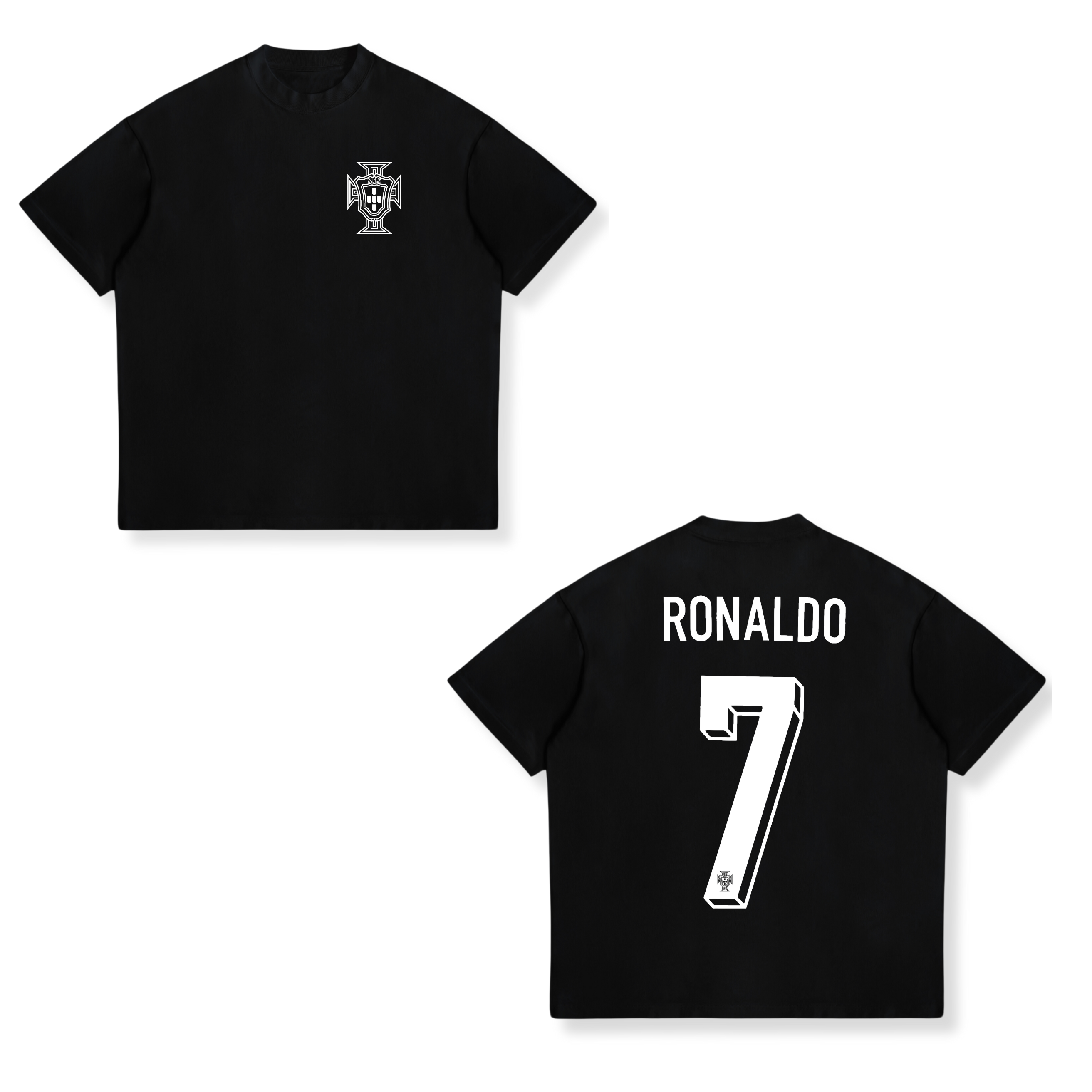 Camisa Dorsal 7  Portugal  19 - Cristiano Ronaldo