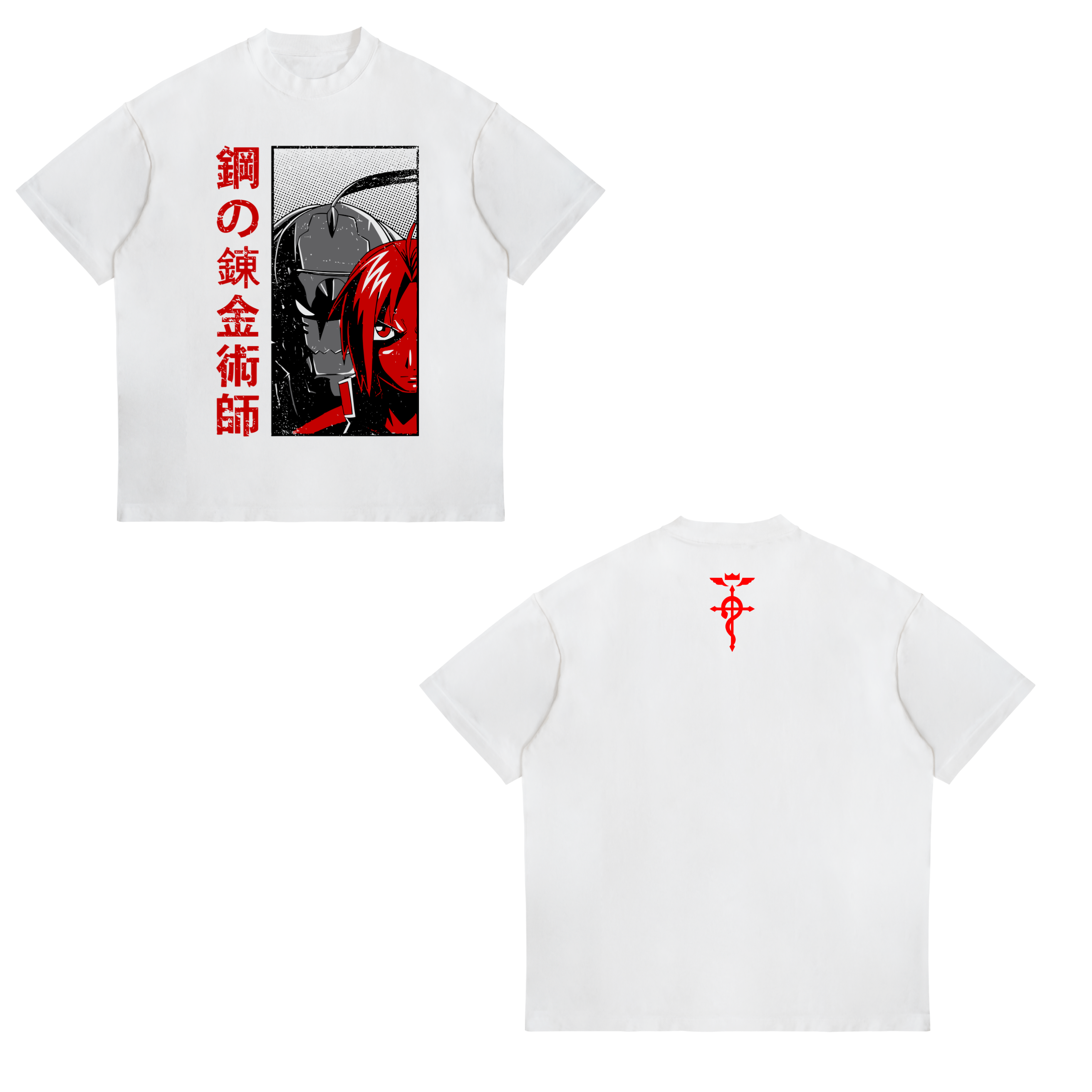 Camisa Edward Elric 18 - Full Metal Alchemist