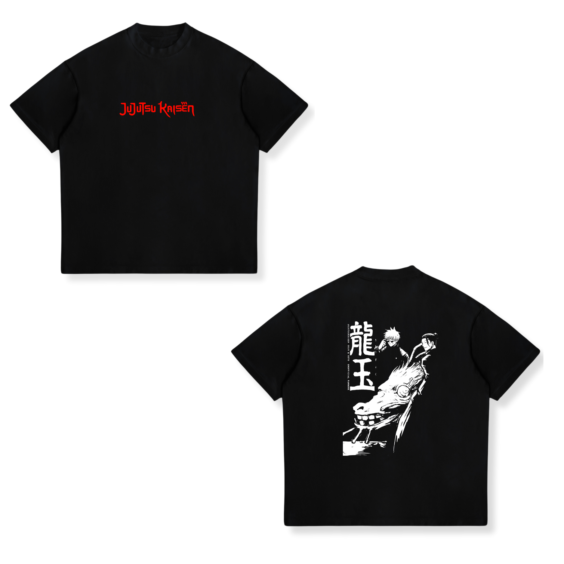 Camisa Satoru Goju y Suguro Geto 22 - Jujutsu Kaisen