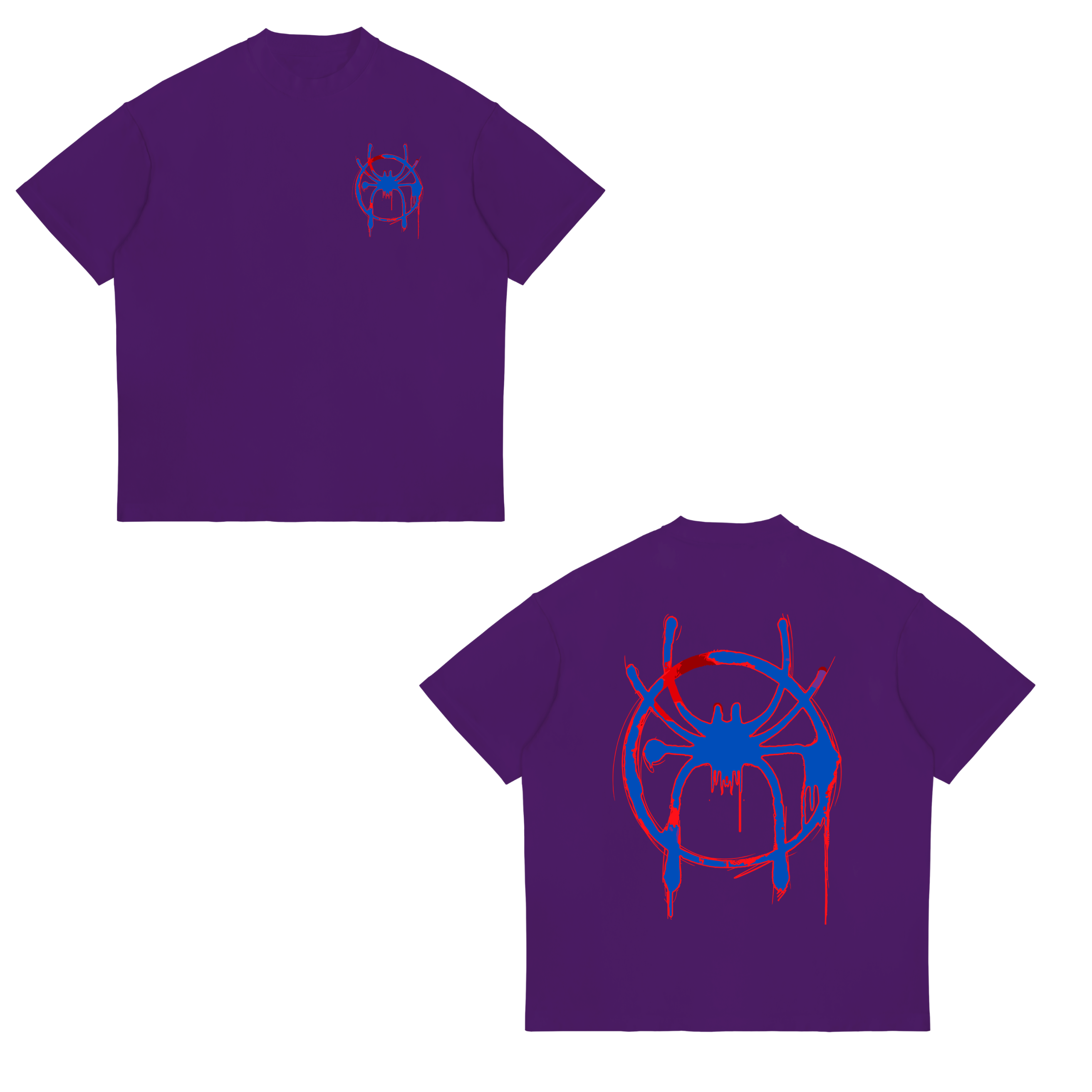 Camisa Into the Spider-Verse Logotipo 35 - Spider- Man