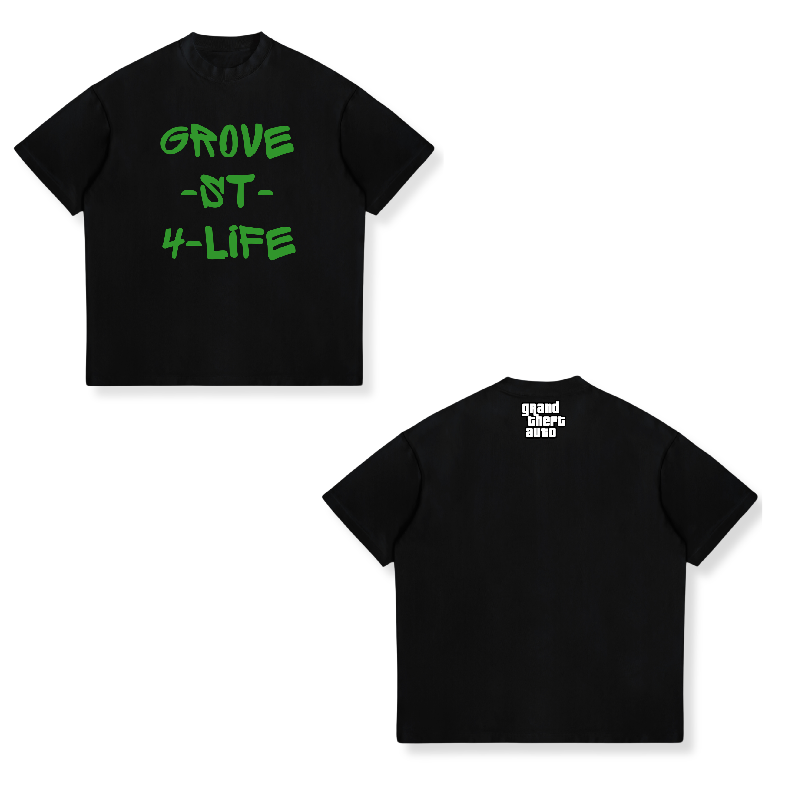 Camisa Grove Street Families 14 - Grand Theft Auto