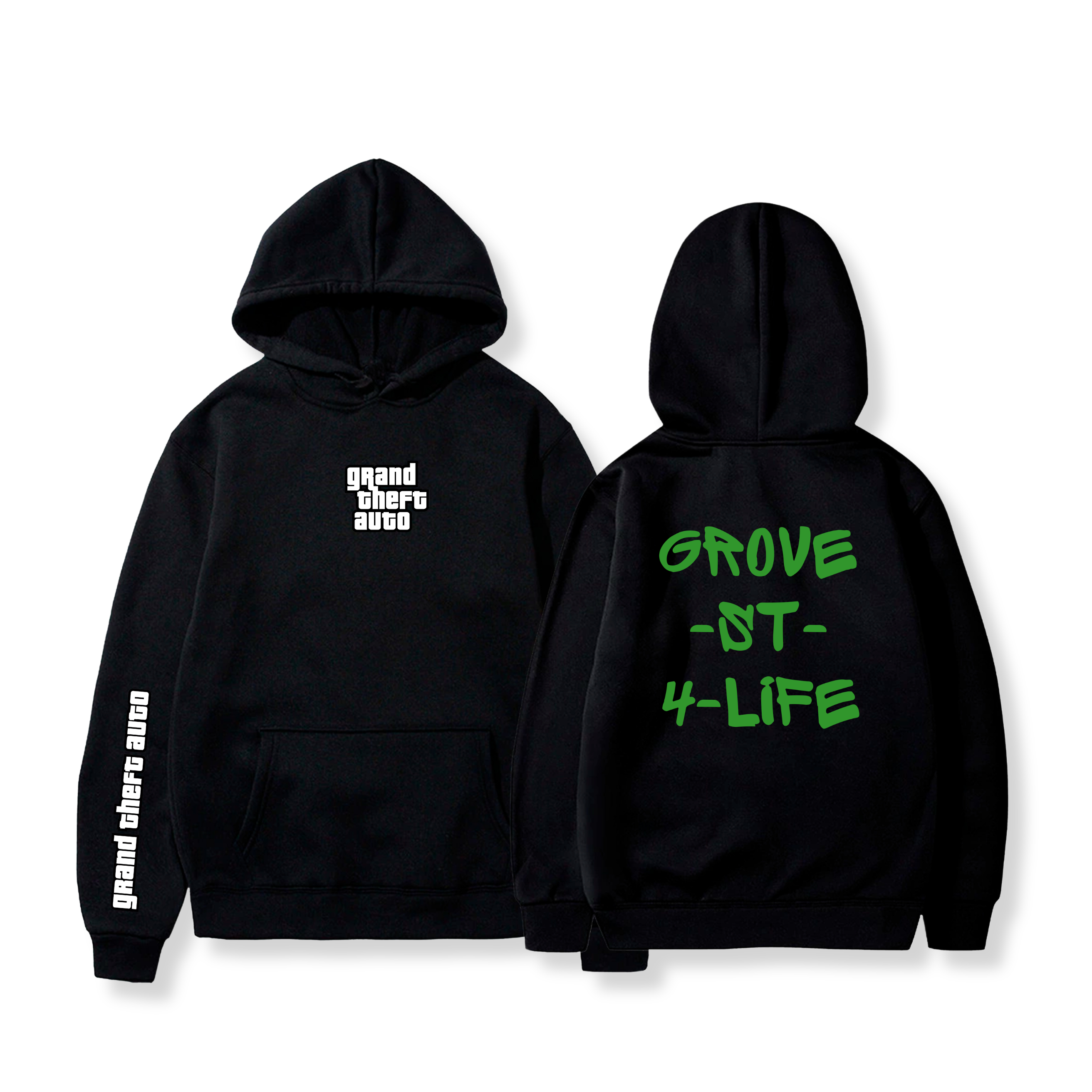 Hoodie Grove Street Families 14 - Grand Theft Auto