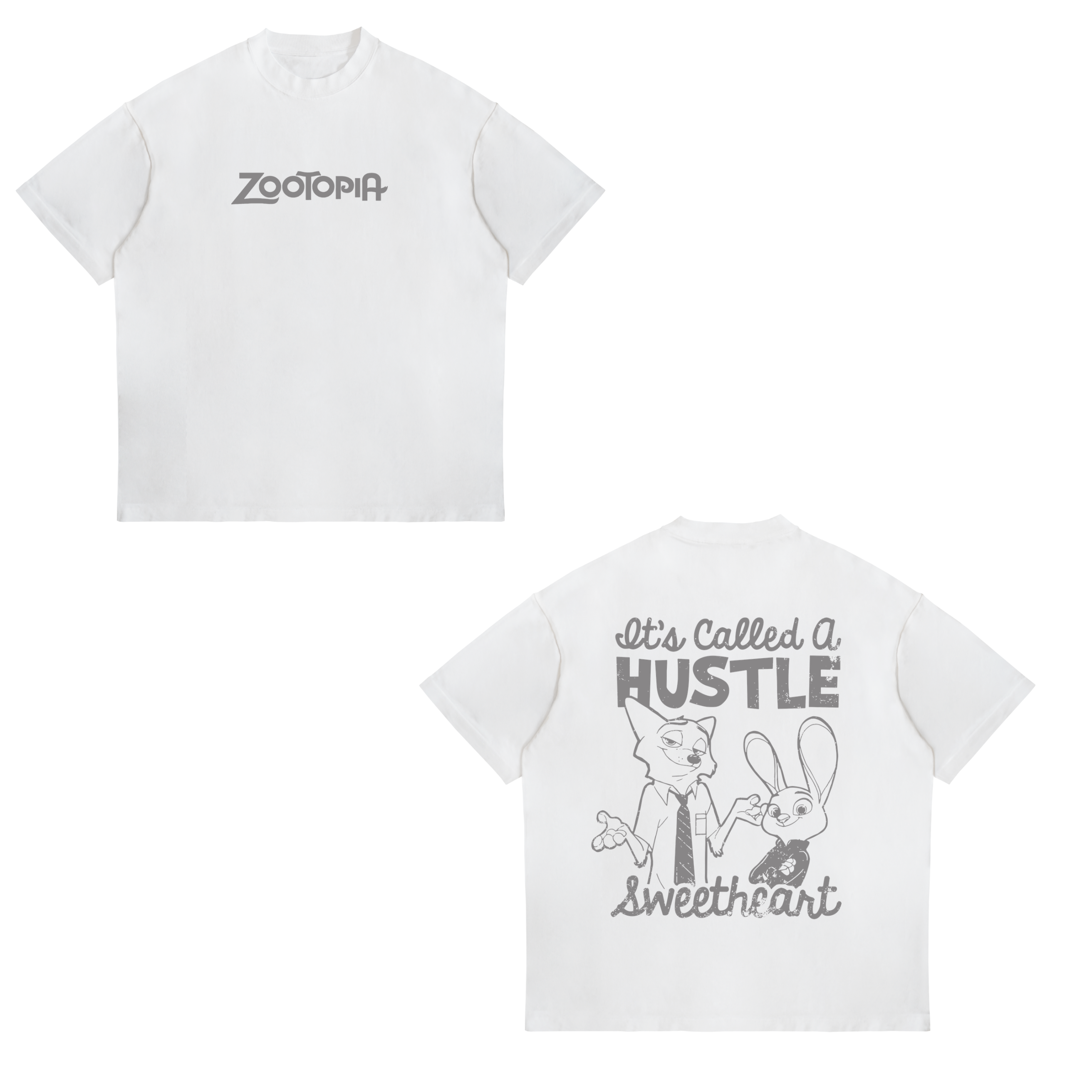 Camisa It's Called A Hustle ... 8 - Zootopia