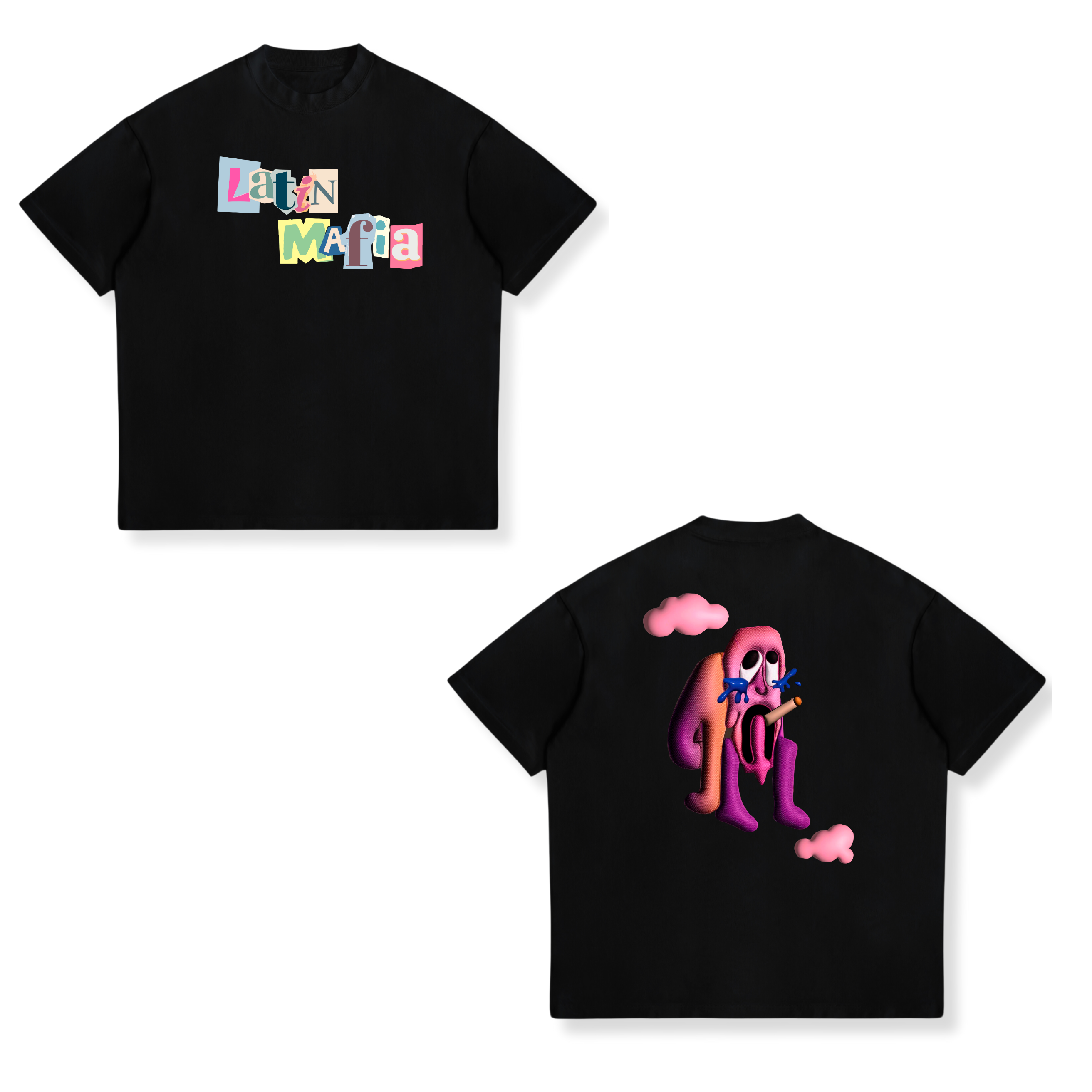 Camisa Sal rosa 11 - Latin Mafia