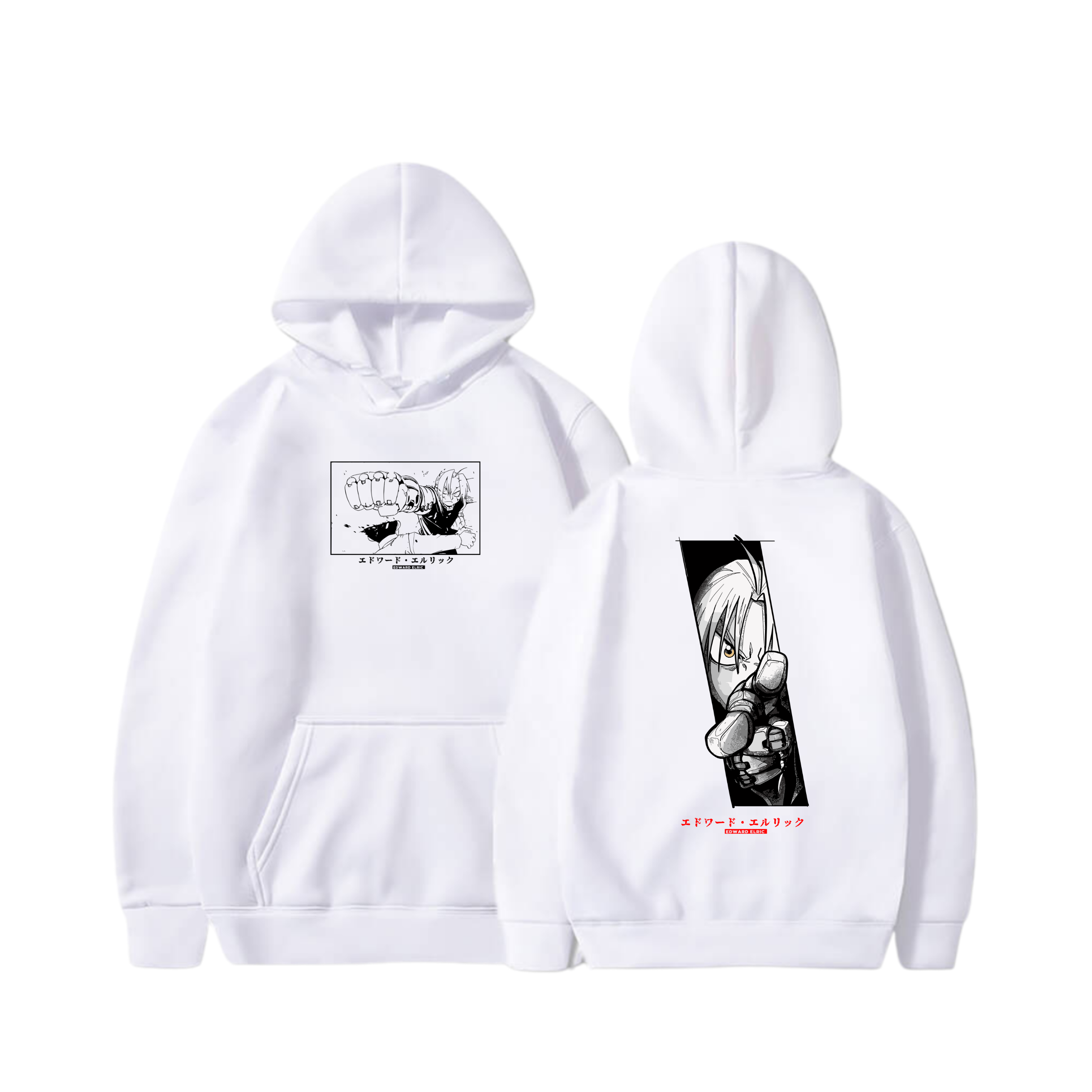 Hoodie Edward Elric 20 - Full Metal Alchemist