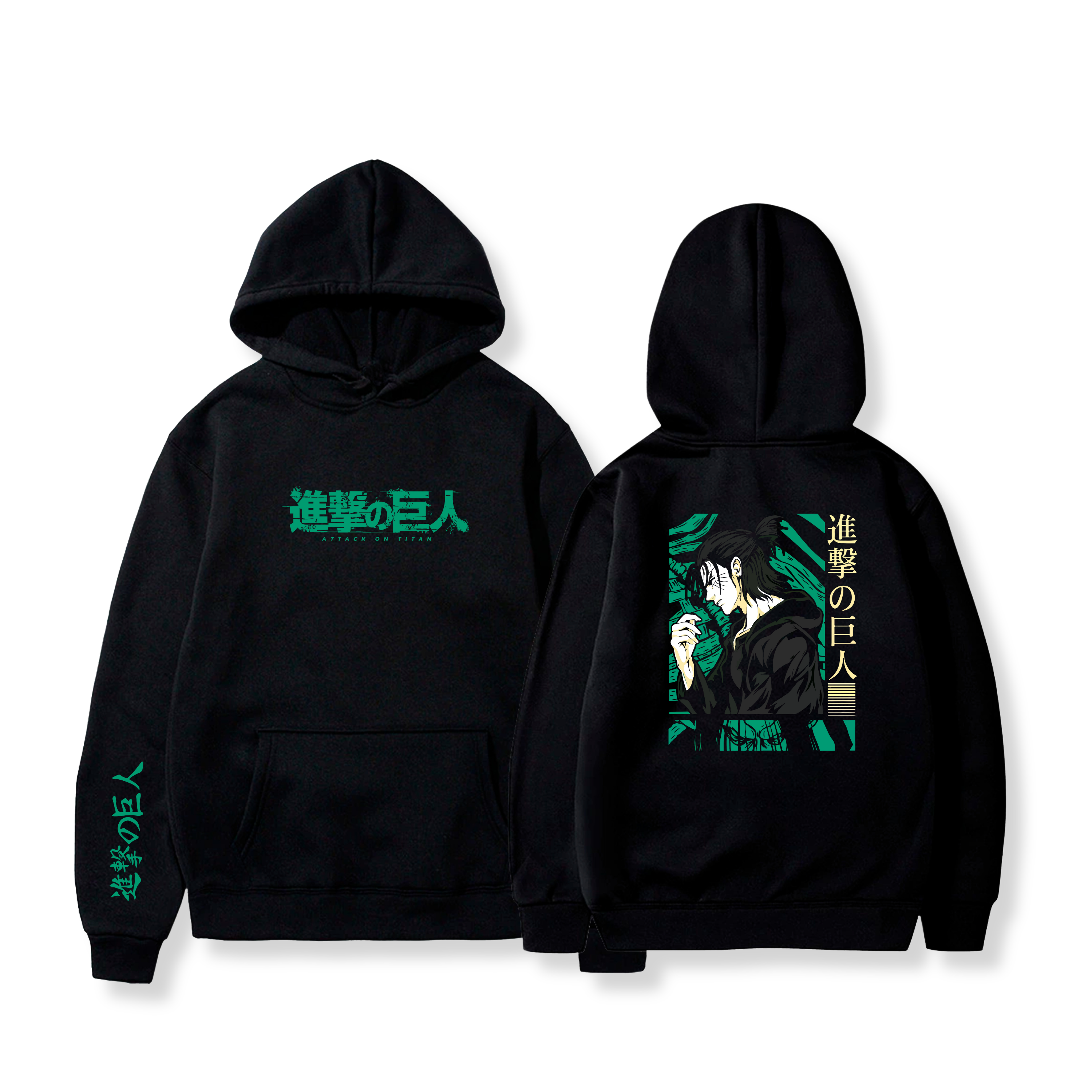 Hoodie Eren Yeager 40 - Attack On Titan