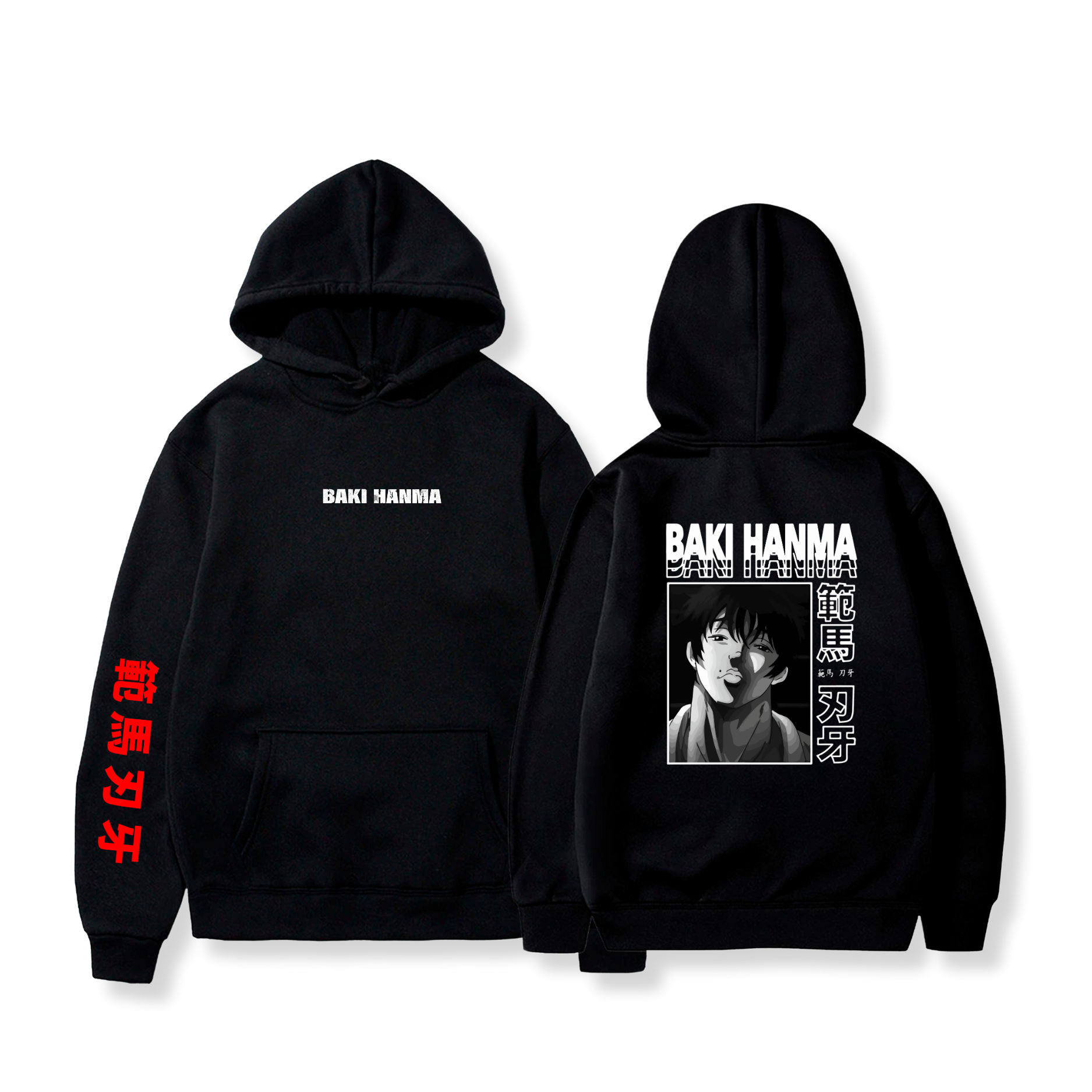 Hoodie Baki Hanma 18 - Baki