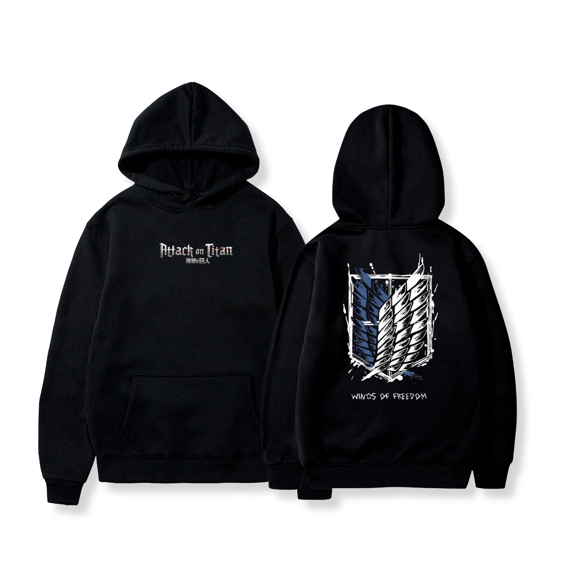 Hoodie Escudo 18 - Attack On Titan