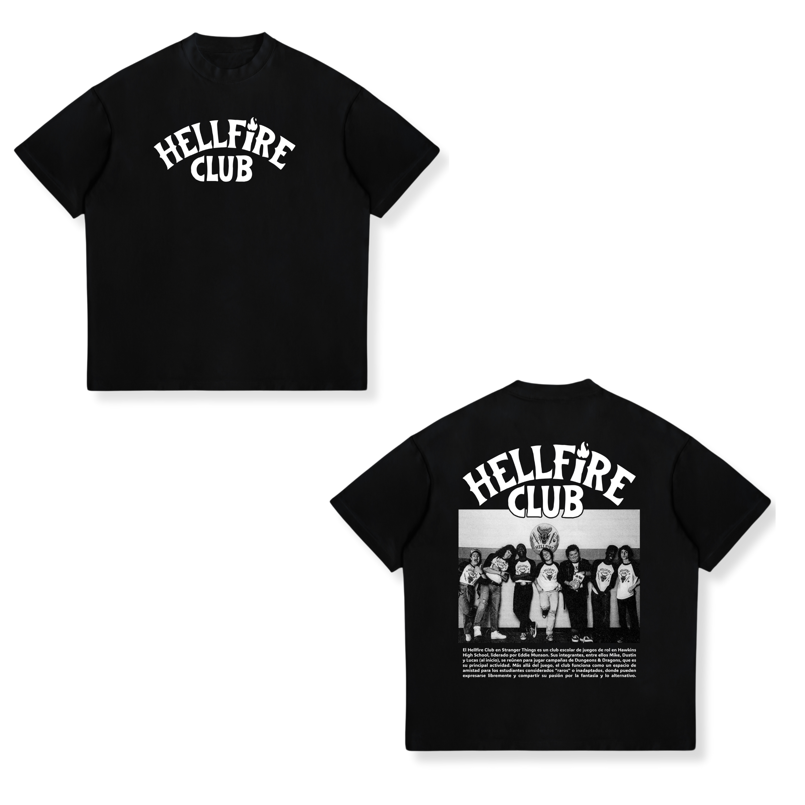 Camisa Hellfire Club 29 - Stranger things