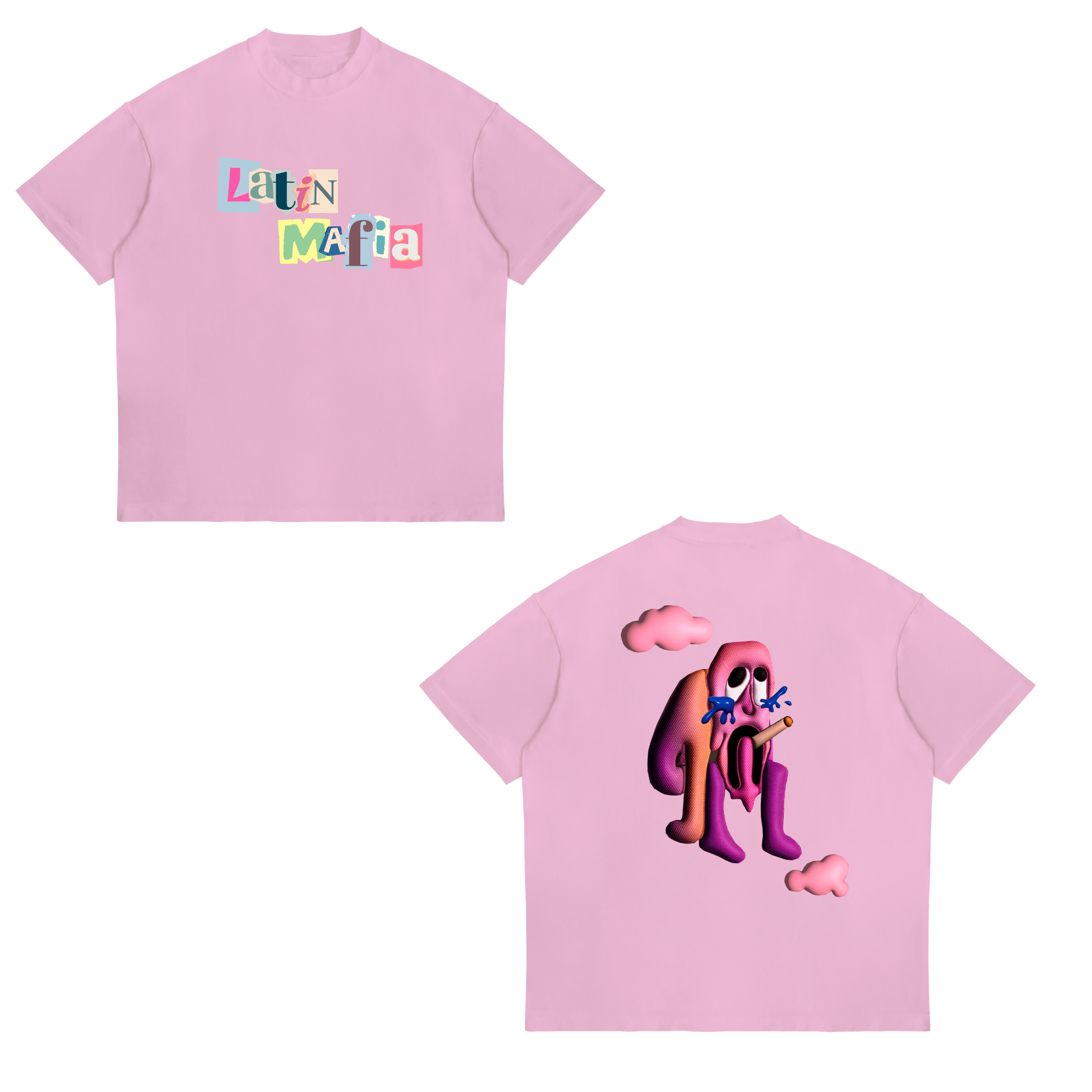 Camisa Sal rosa 11 - Latin Mafia