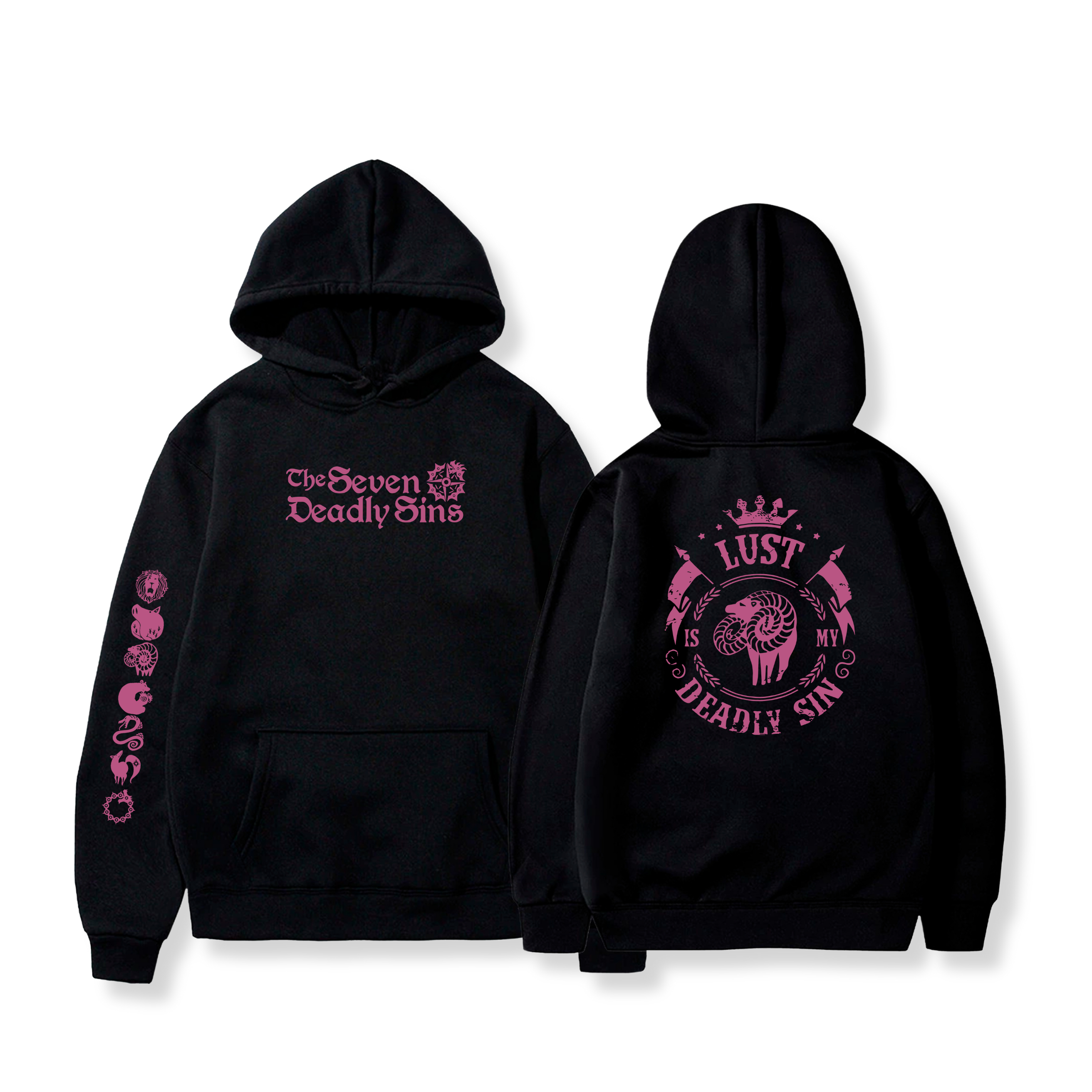 Hoodie Pecado de la Lujuria 23 - The Seven Deadly Sins
