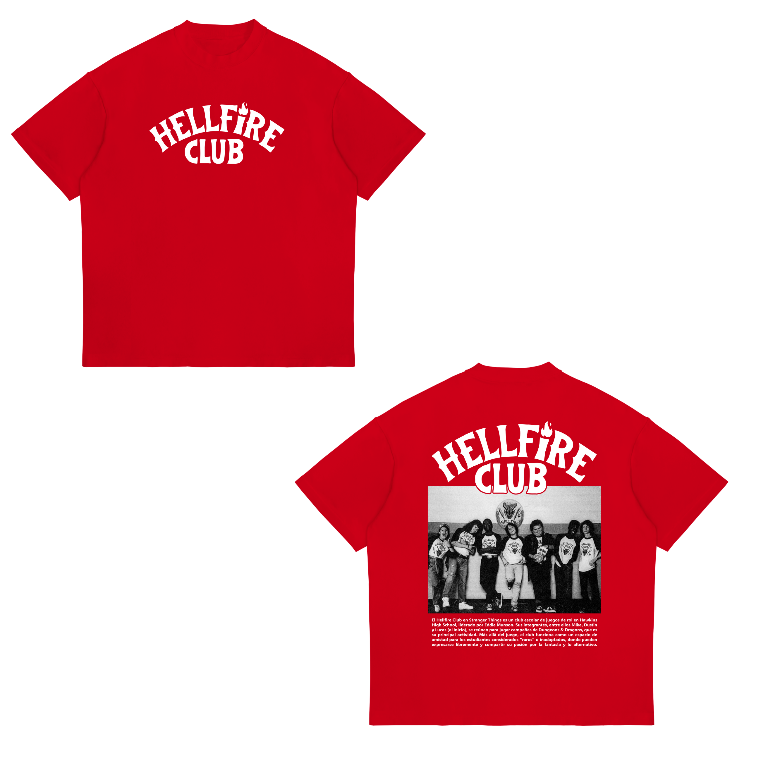 Camisa Hellfire Club 29 - Stranger things