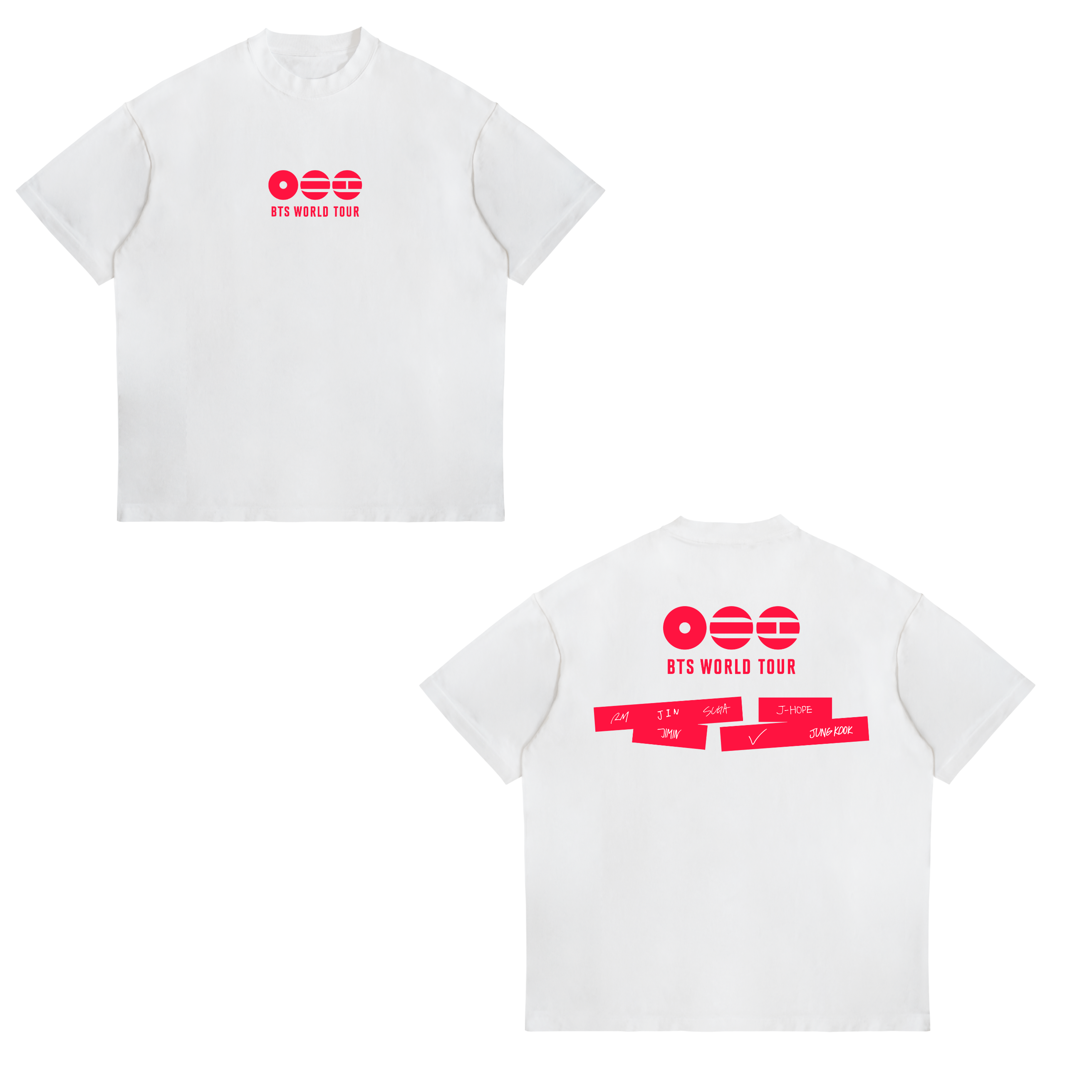 Camisa  World Tour Arirang 24 - BTS