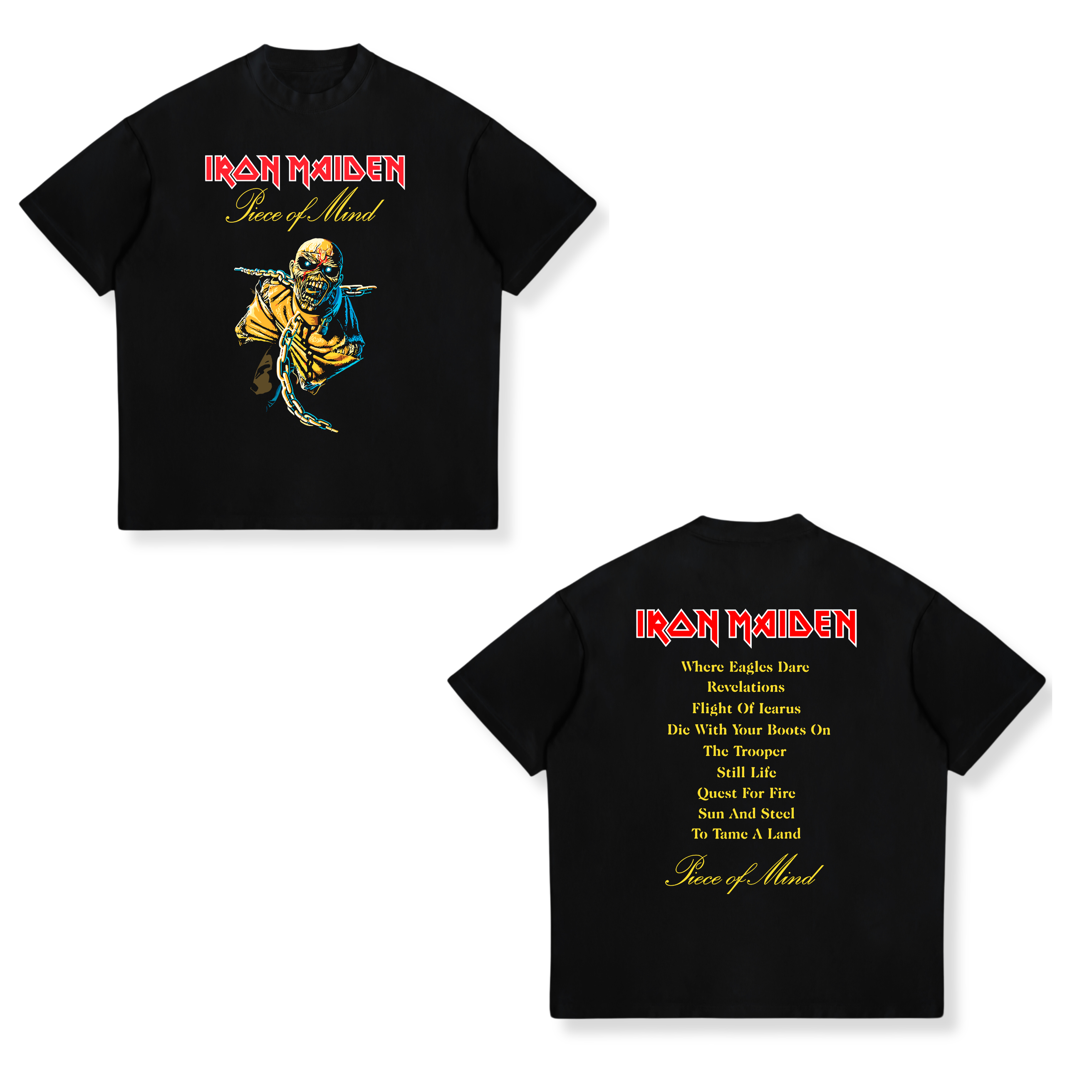 Camisa Piece of Mind 34 - Iron Maiden