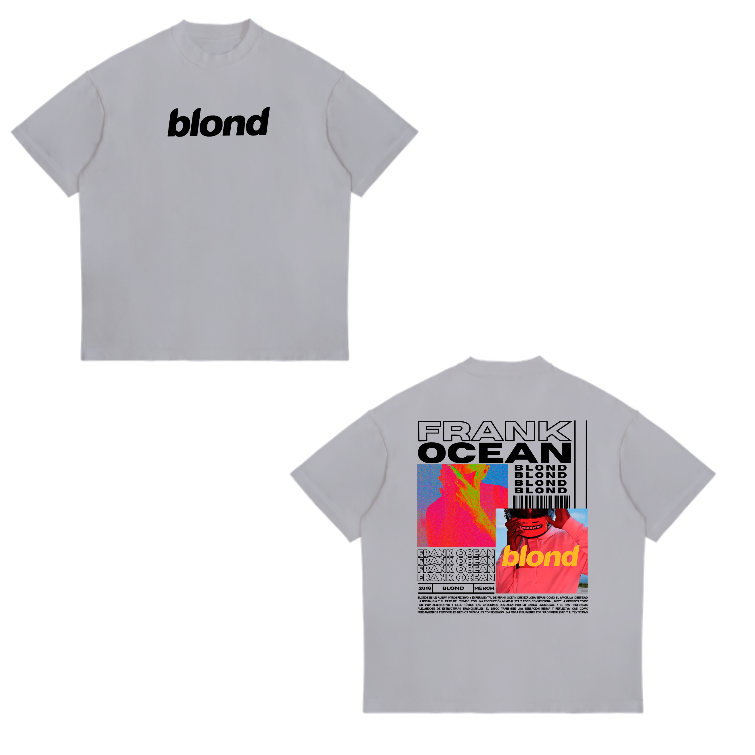 Camisa Blonde  14 - Frank Ocean