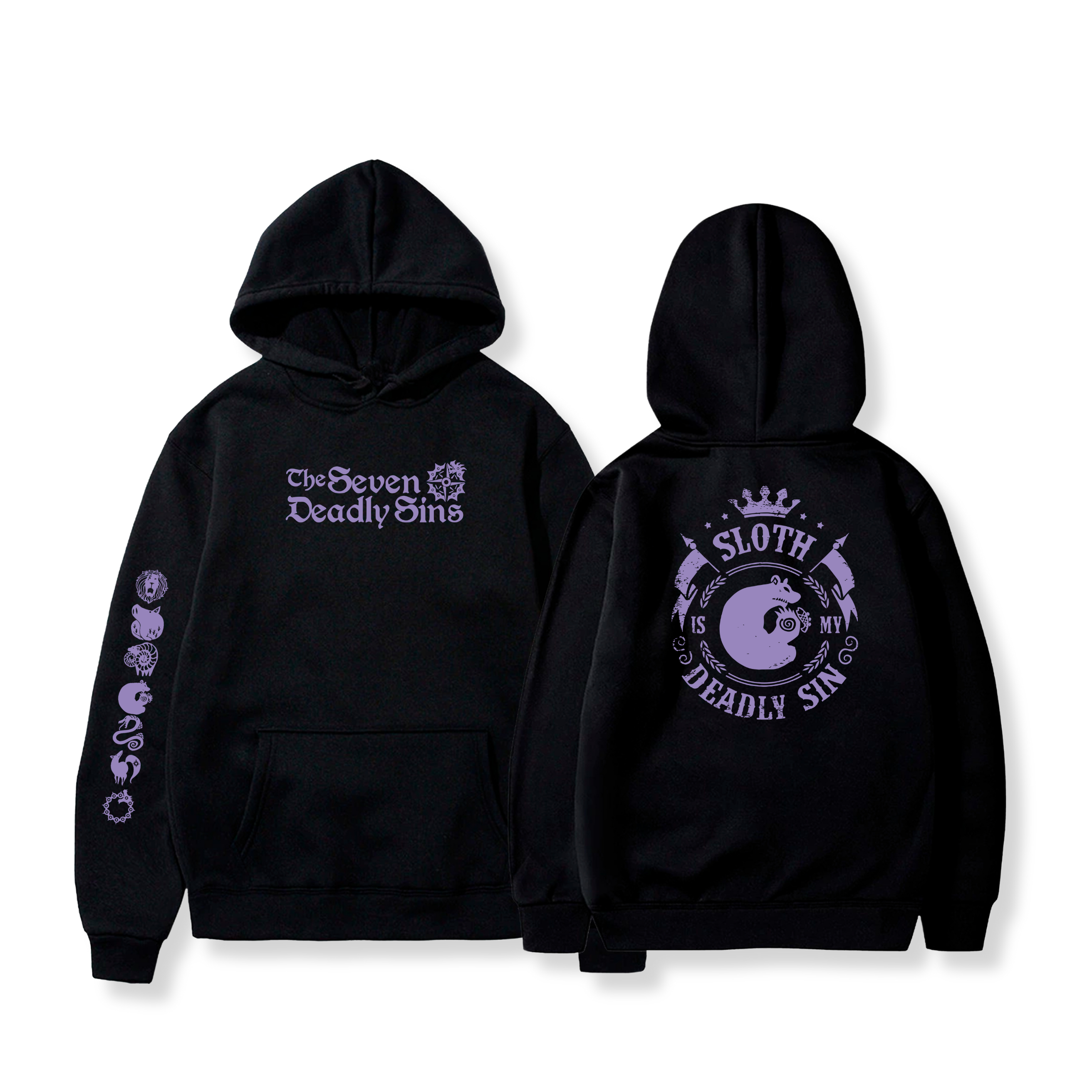 Hoodie Pecado de la Pereza  24 - The Seven Deadly Sins