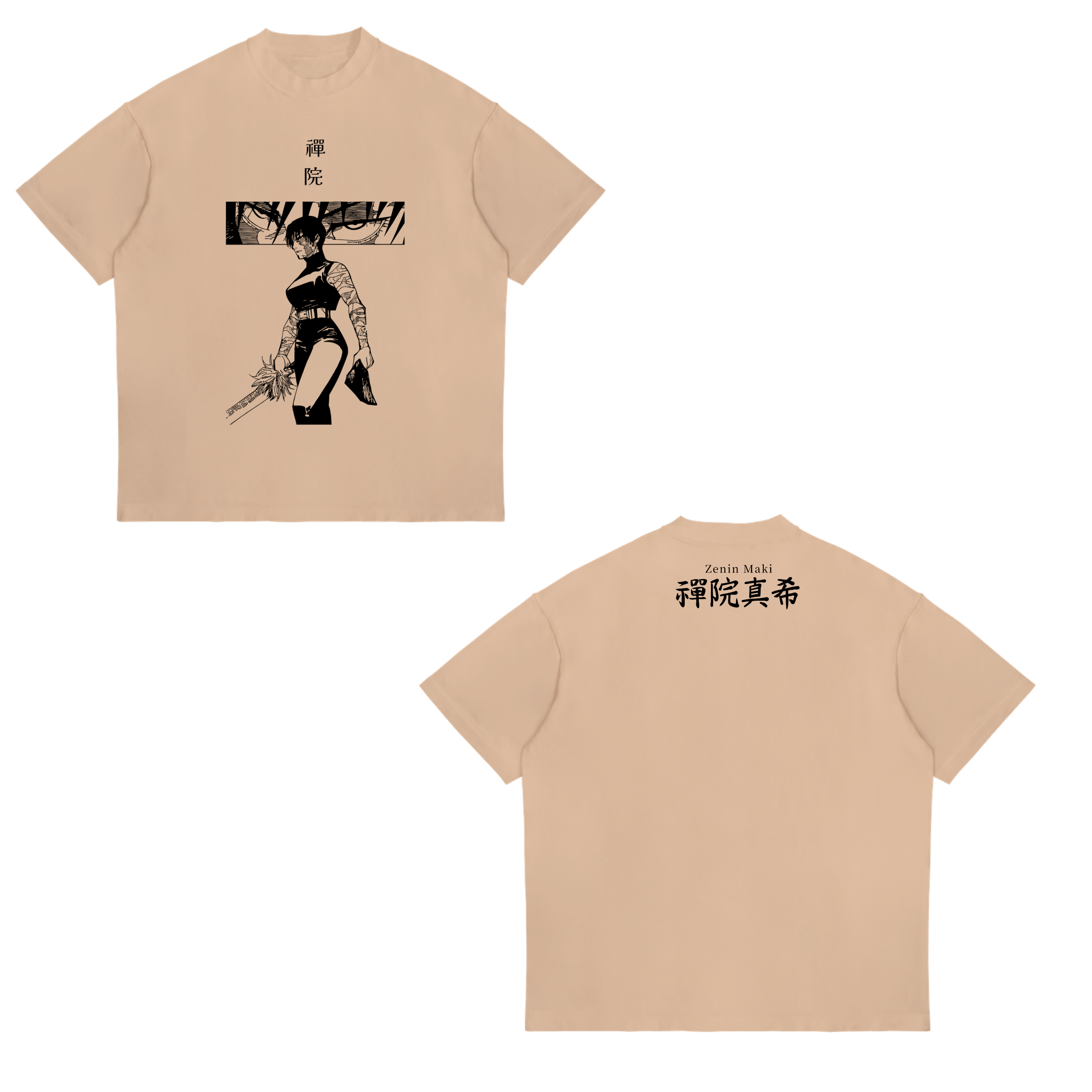 Camisa Maki Zenin 54 - Jujutsu Kaisen