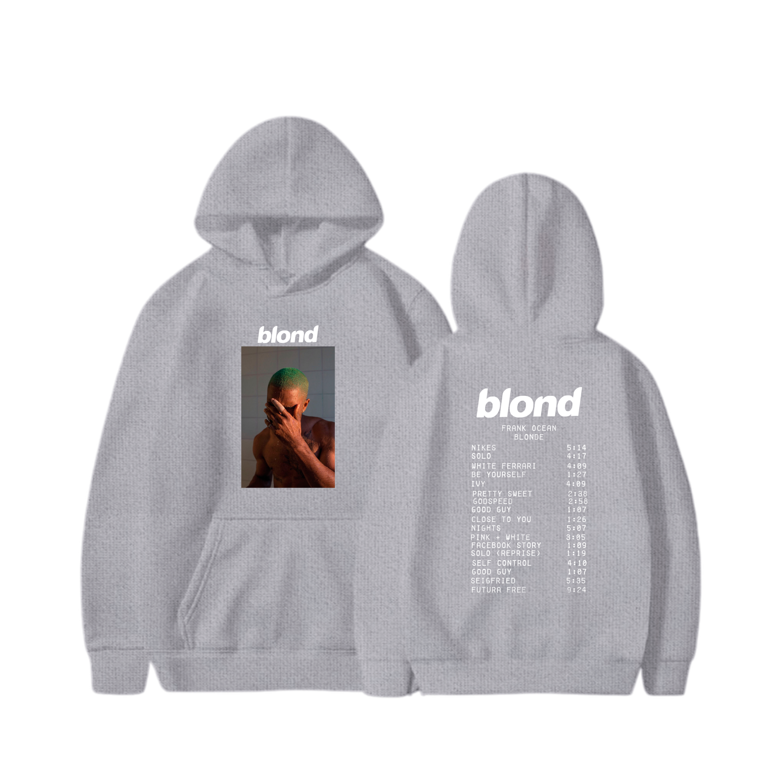 Hoodie Tracklist Blonde  1 - Frank Ocean