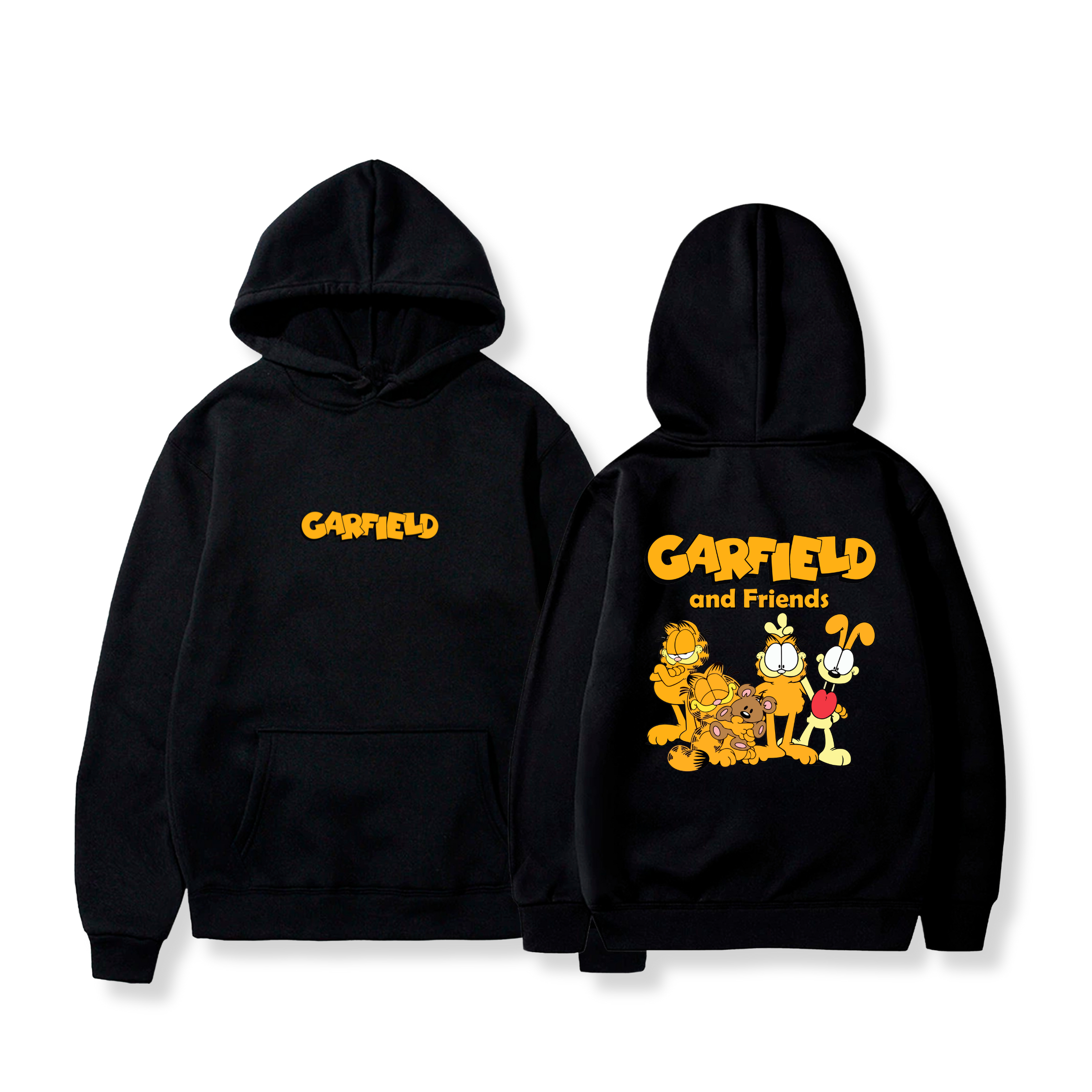 Hoodie Garfield and Friends  2 - Garfield