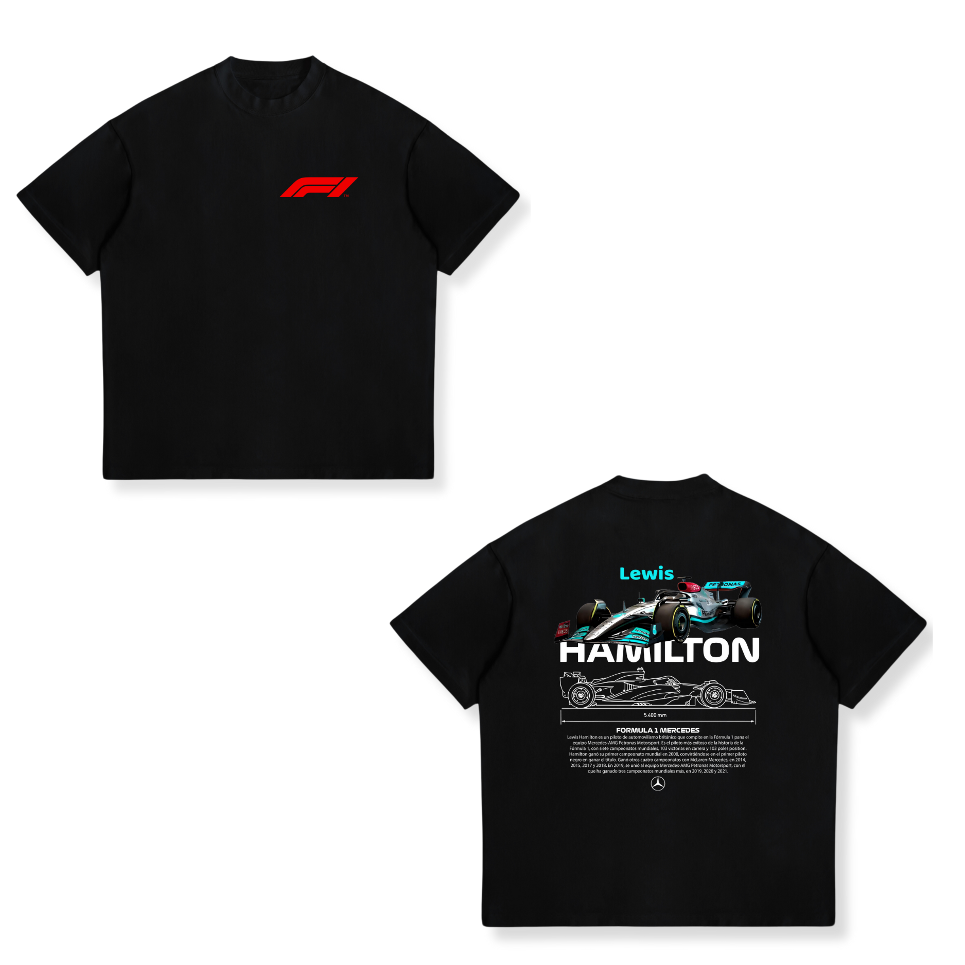 Camisa Hamilton 2 - Formula 1