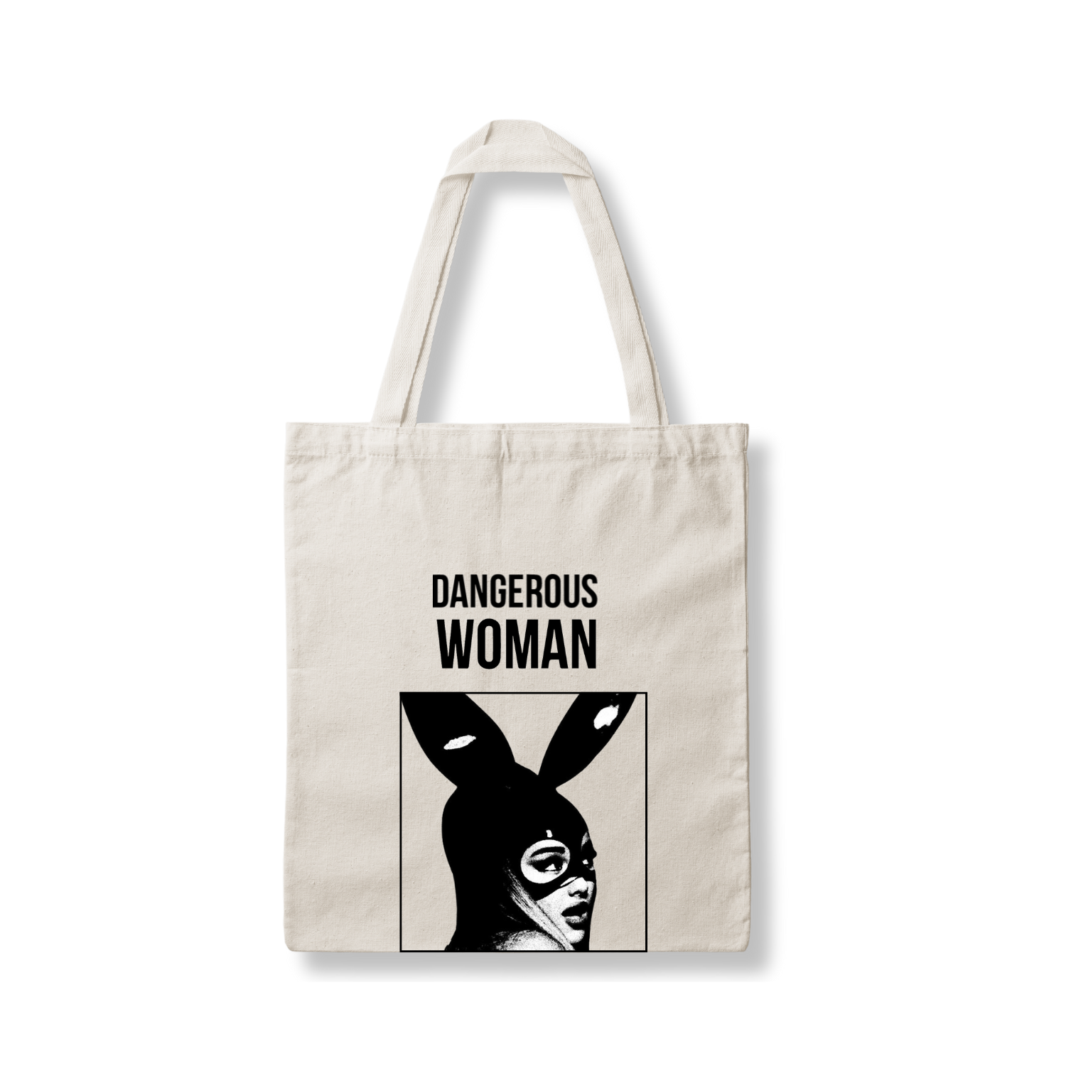 Tote bag Dangerous Woman 3 - Ariana Grande