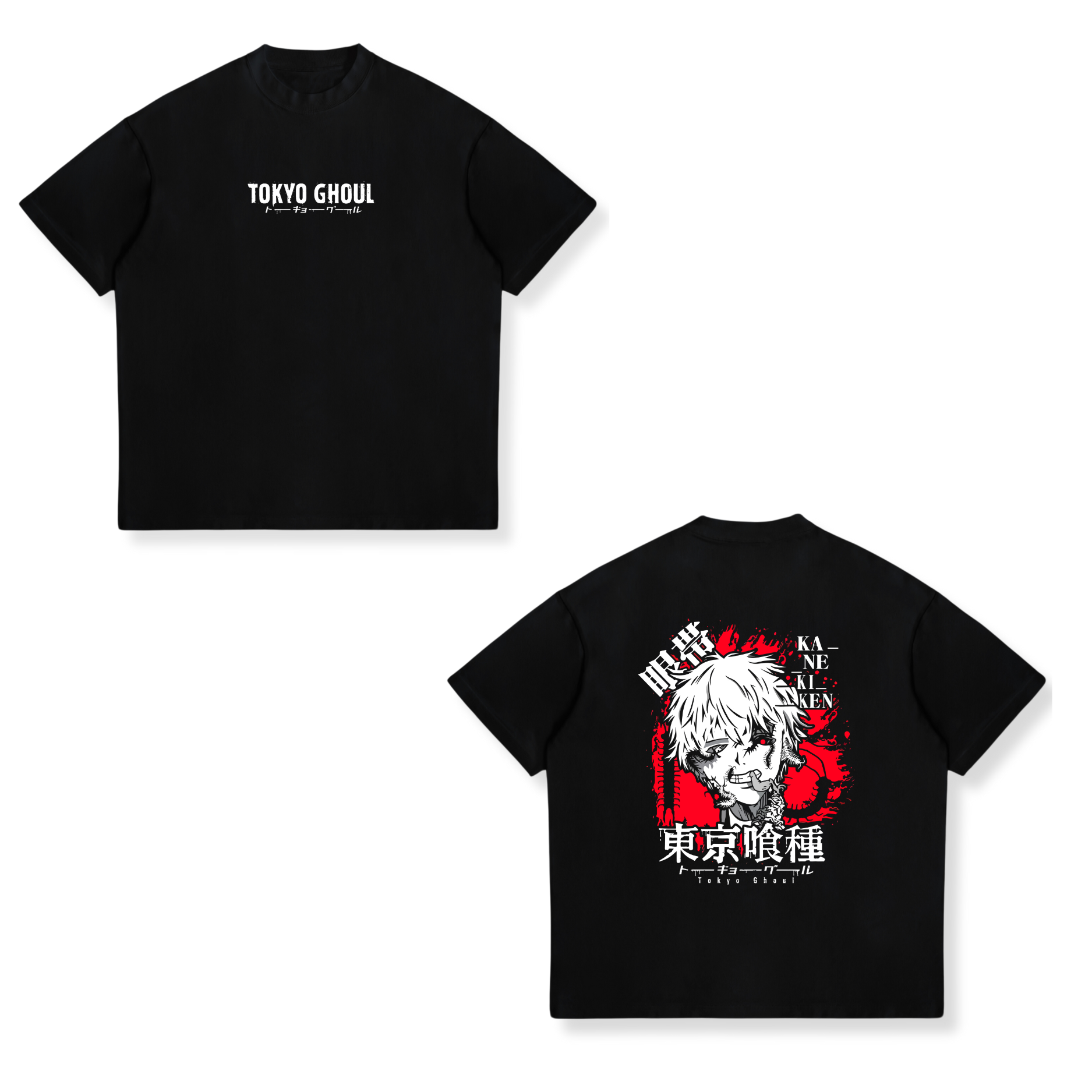 Camisa Ken Kaneki 3 - Tokyo Ghoul