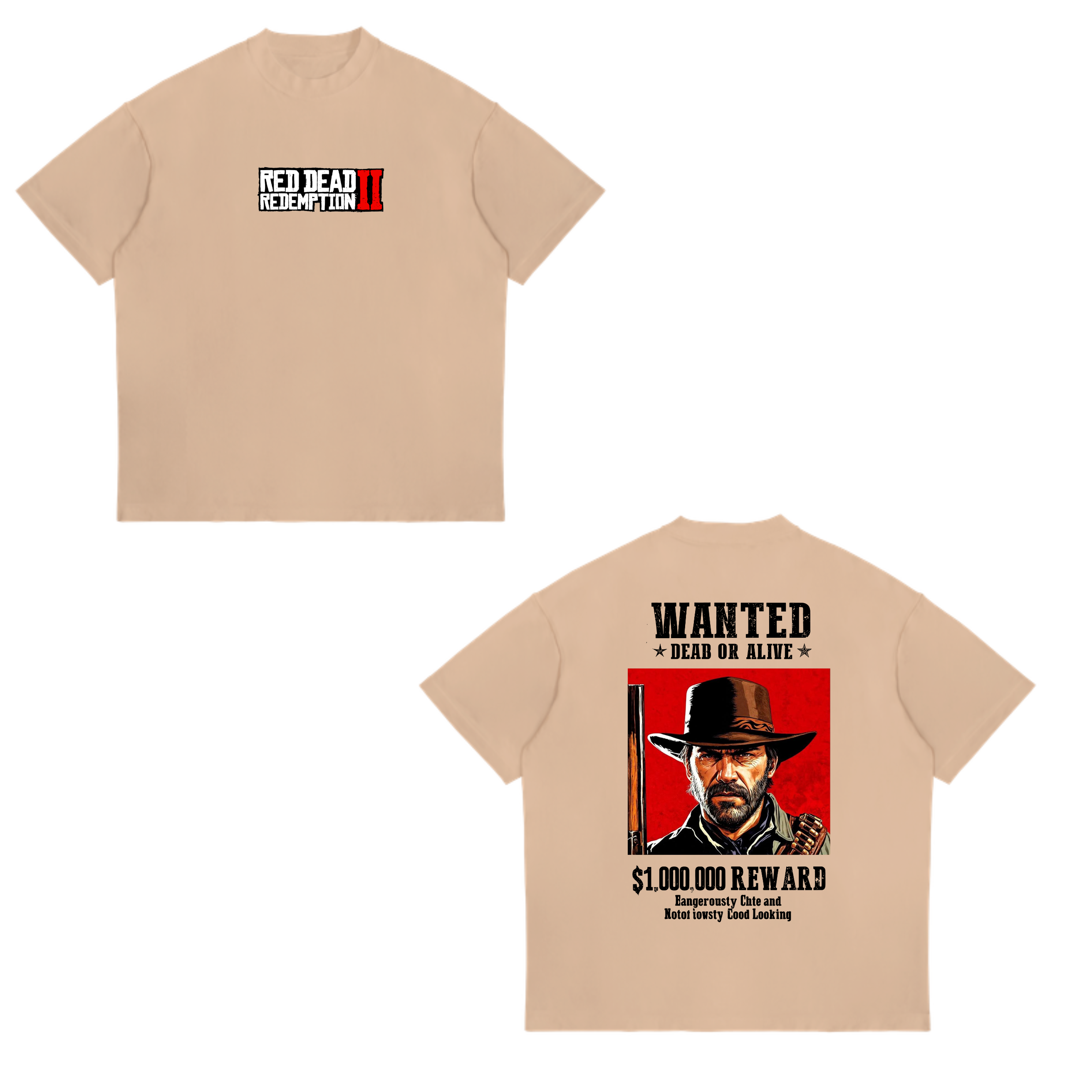 Camisa Wanted Arthur Morgan 1 - Red Dead Redemption 2