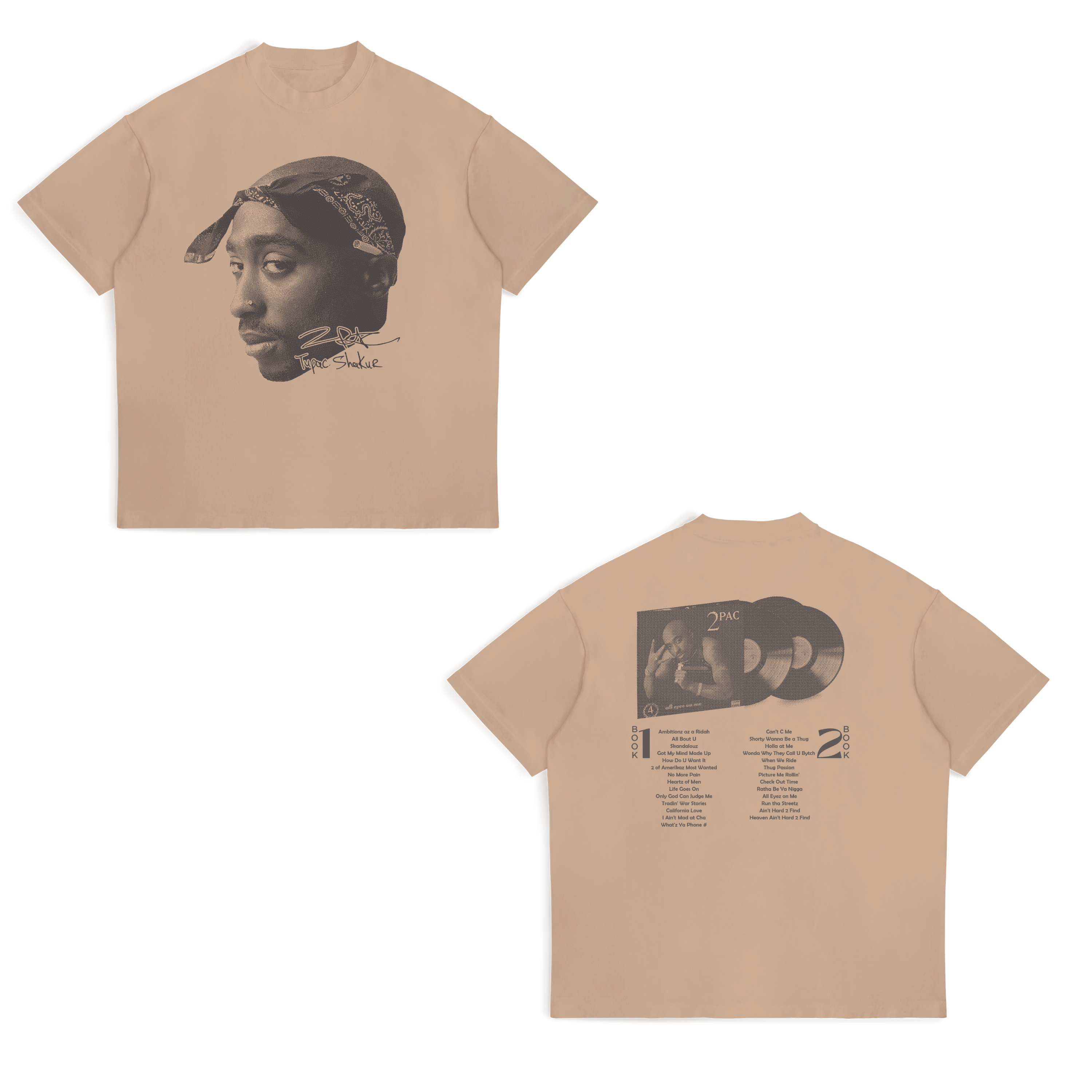 Camisa 23 - Tupac