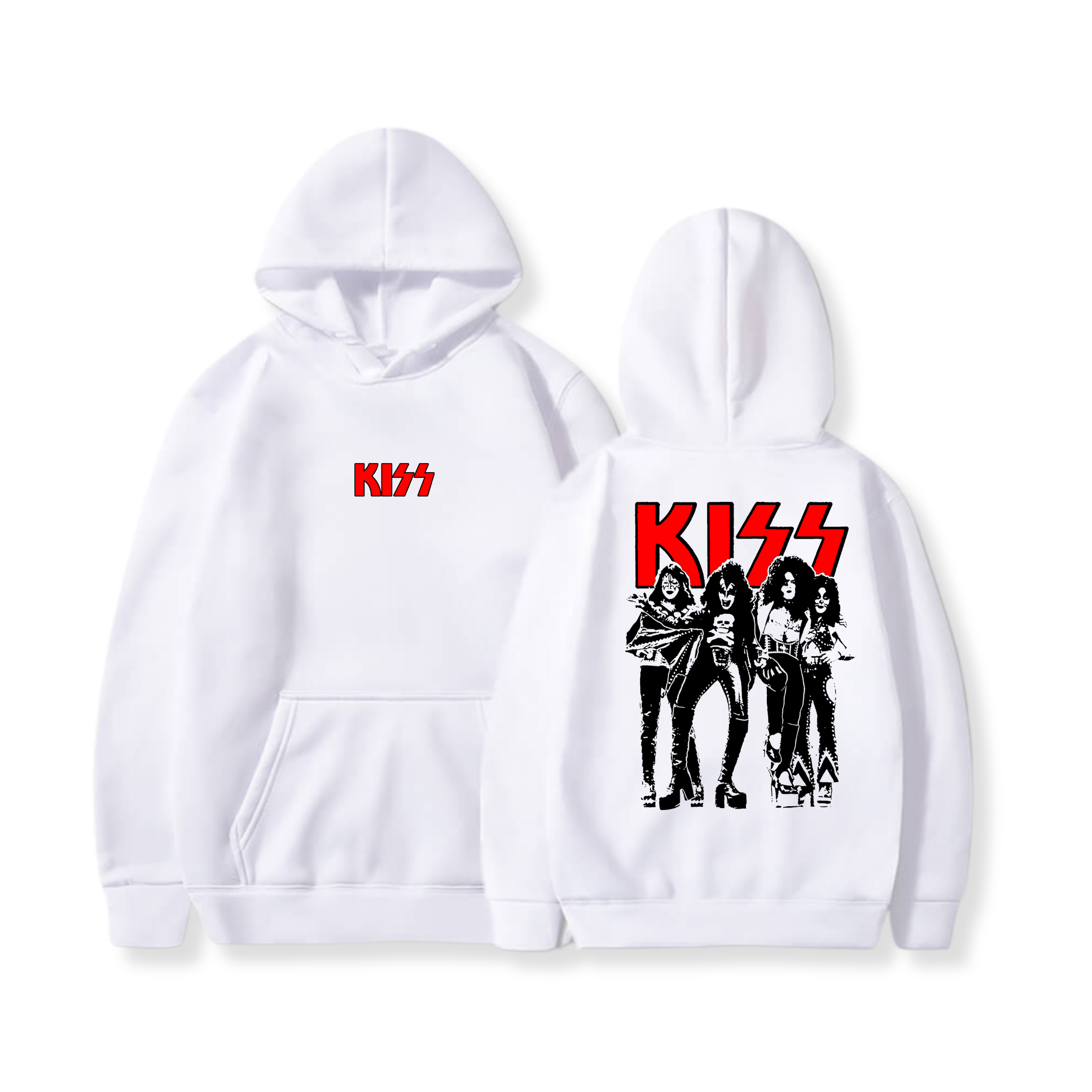 Hoodie Ace Frehley, Gene Simmons, Peter Criss y Paul Stanley. 3 - Kiss