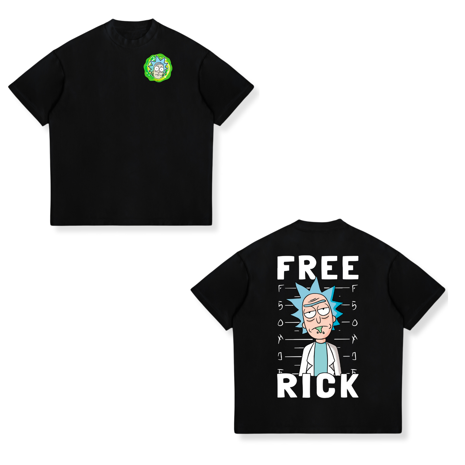 Camisa Rick and Morty 2