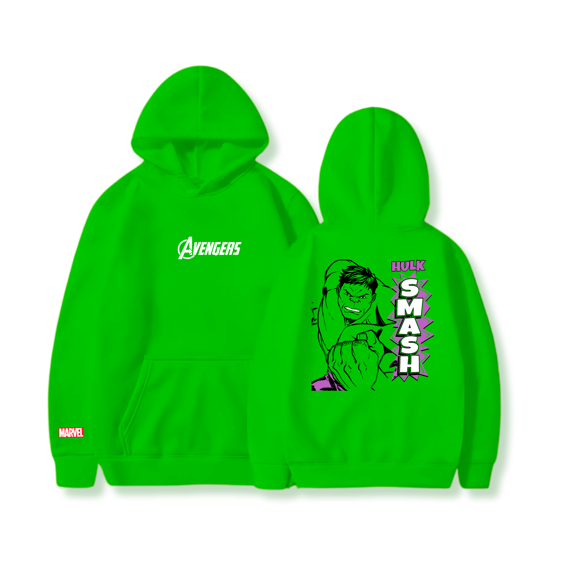 Hoodie Hulk 3 - Los Vengadores