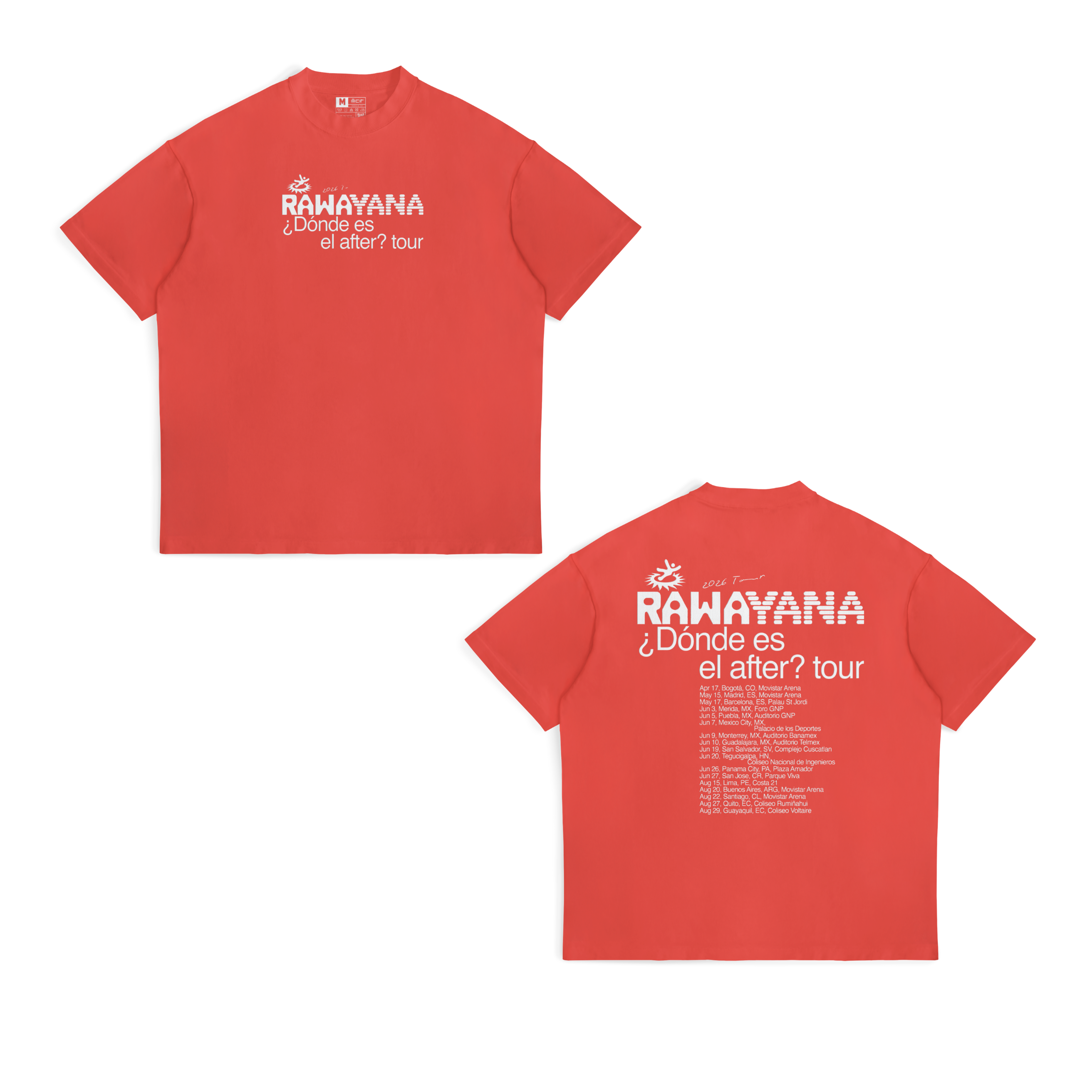 Camisa ¿Dónde es el after? 3 - Rawayana