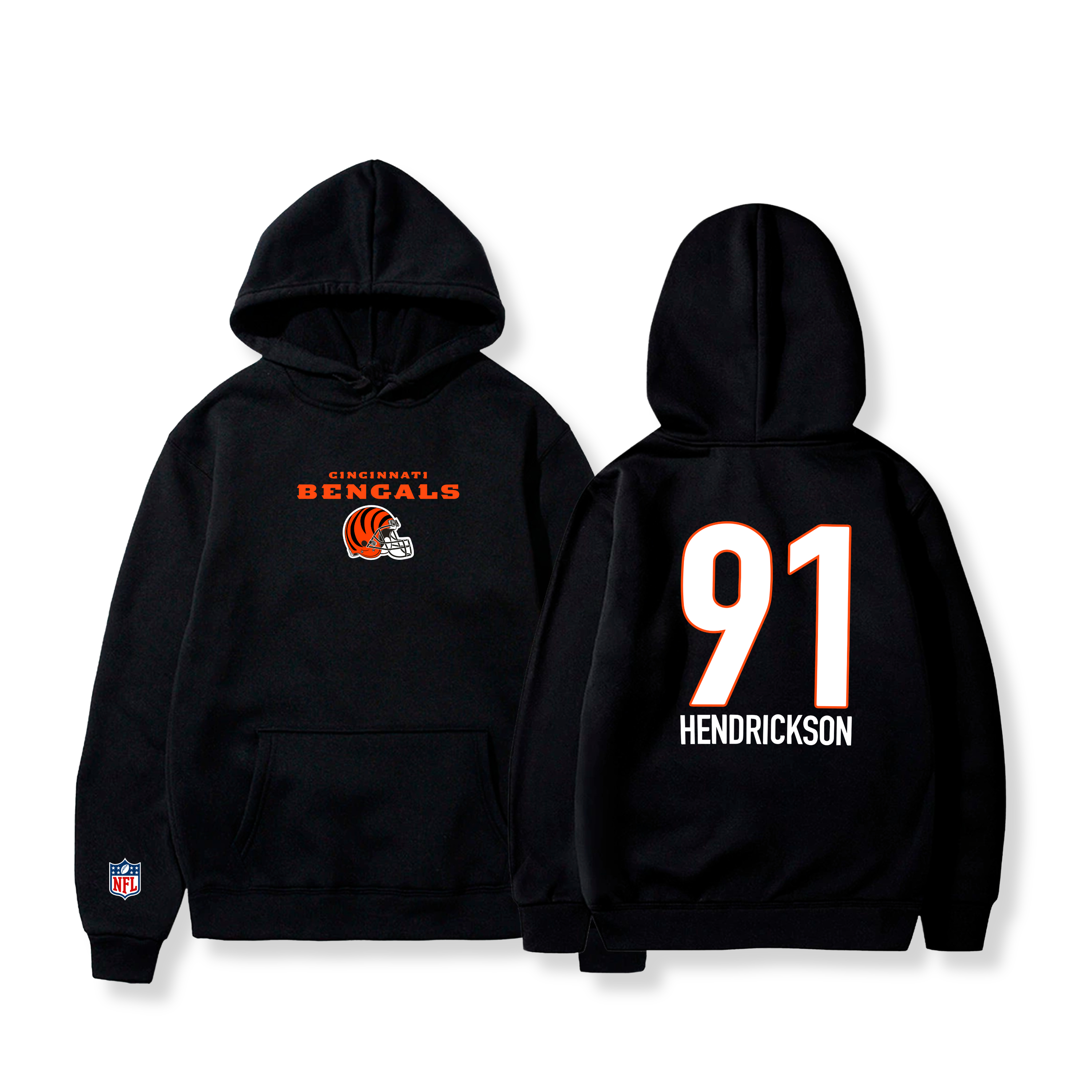 Hoodie Trey Hendrickson 2 - Cincinnati Bengals