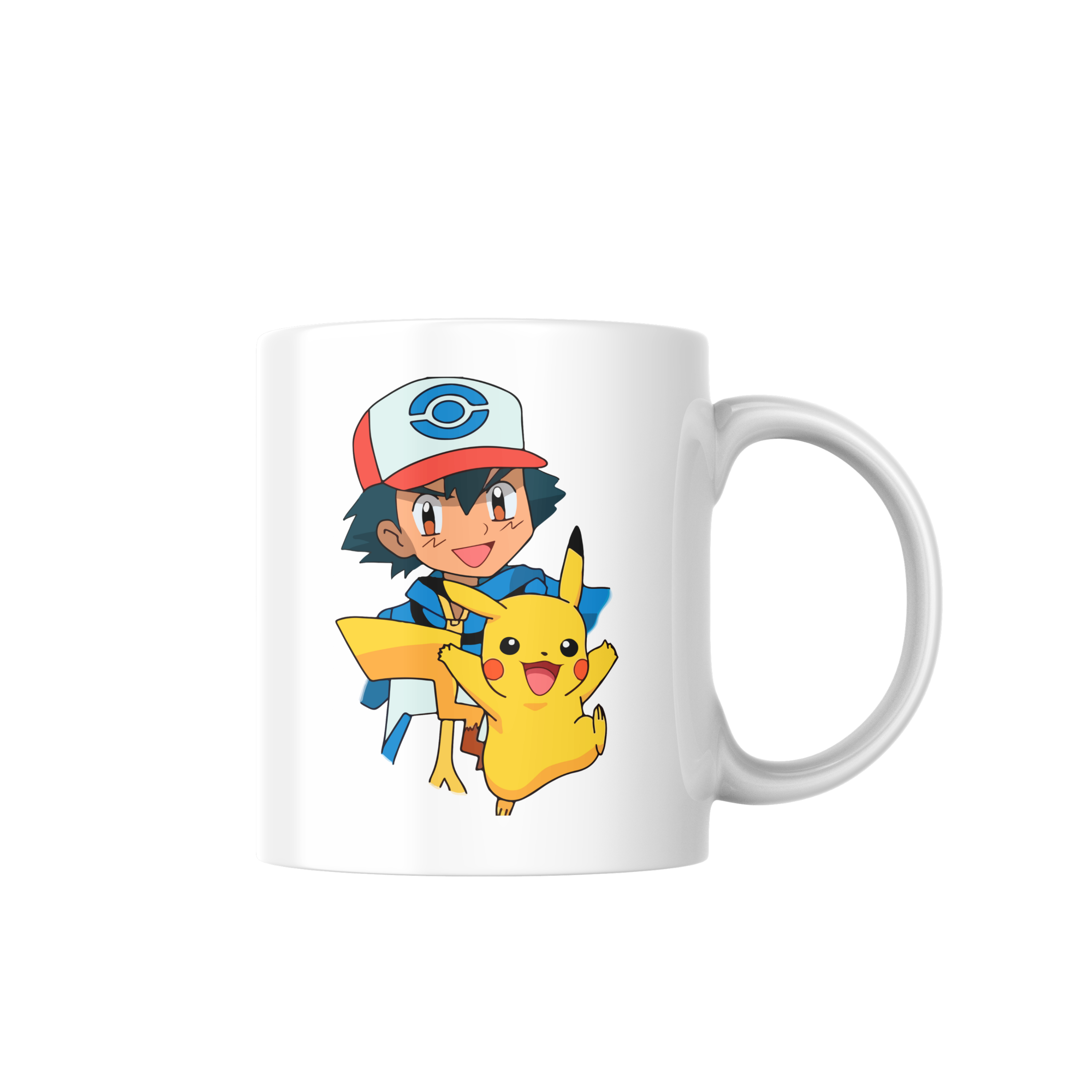 Taza Ash y Pikachu 1 - Pokemon