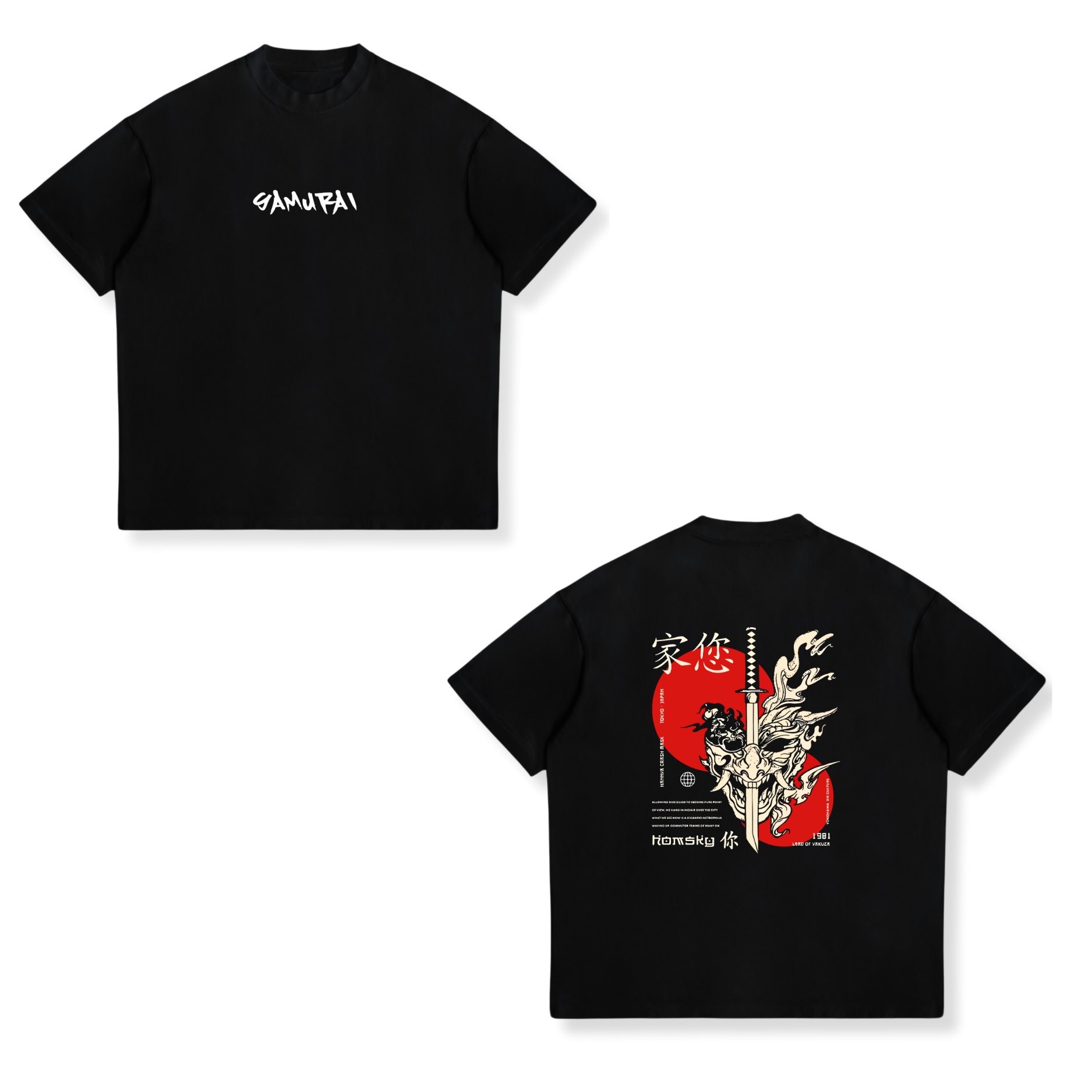 Camisa Samurai  2 - Manga Originals