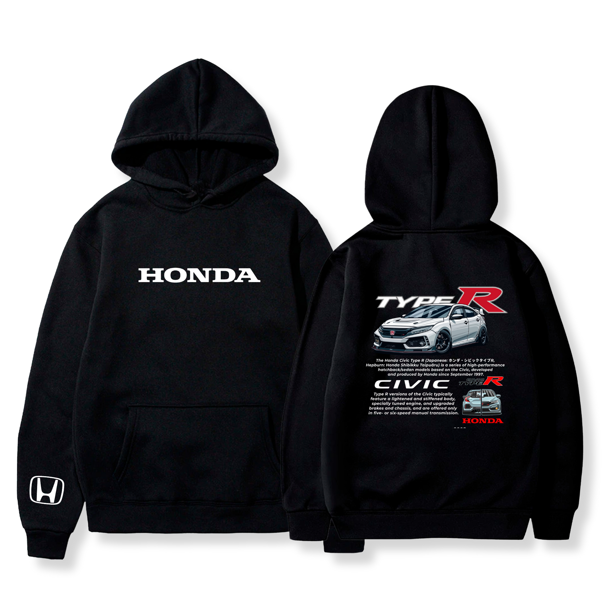 Hoodie Honda Civic Type R 2 - Honda