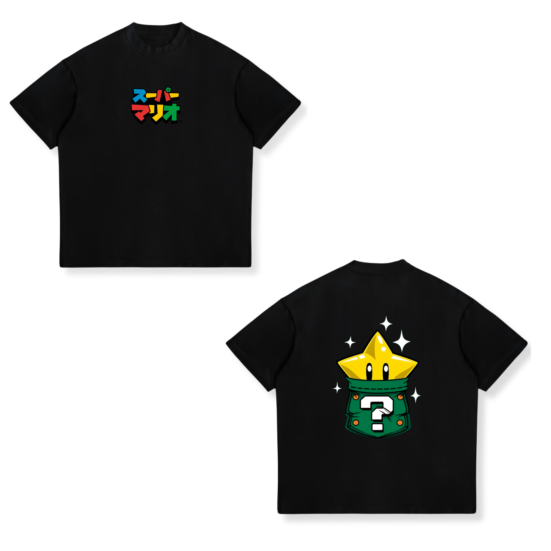 Camisa Estrella 2 - Super Mario