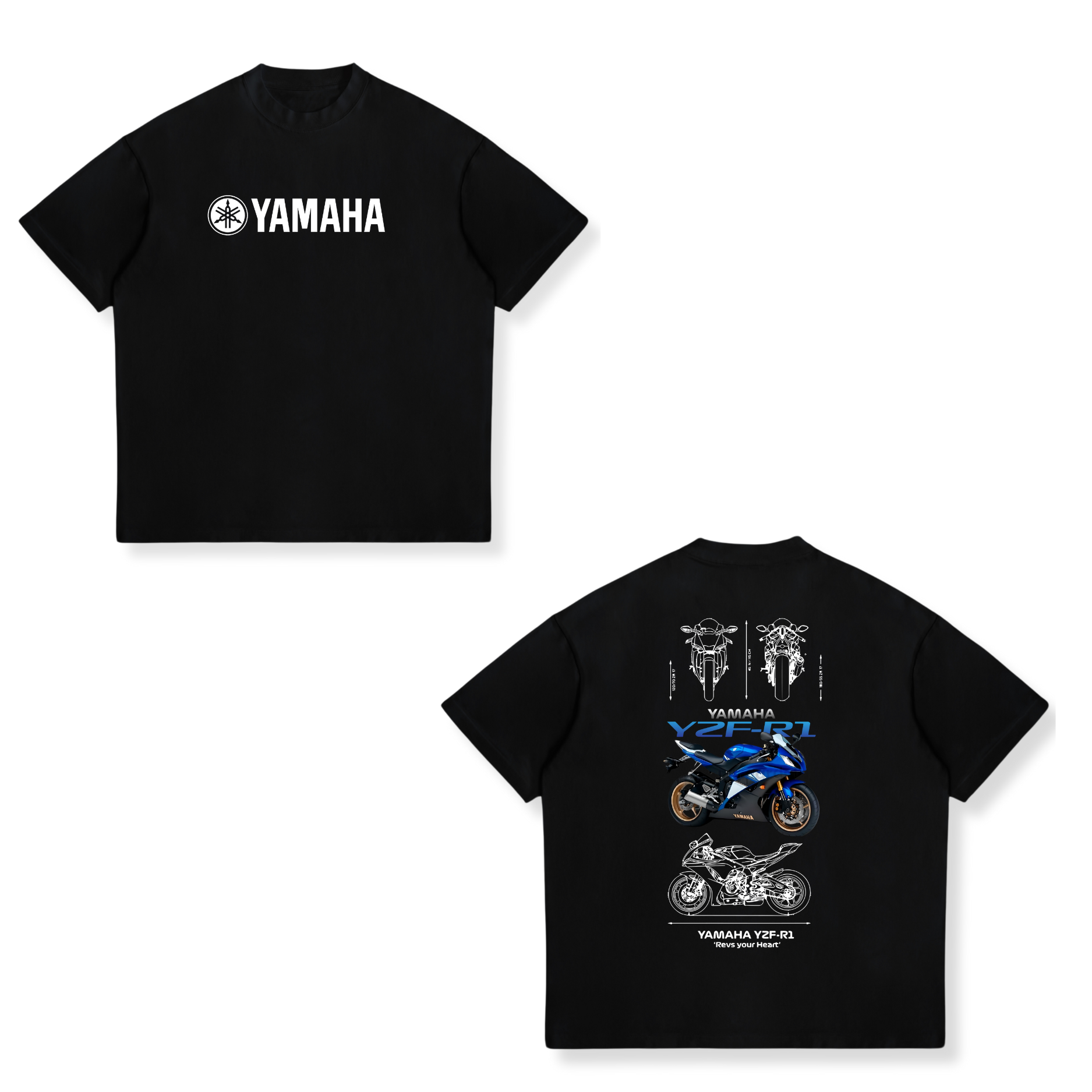 Camisa Yamaha Y2F- R1 2 - Moto