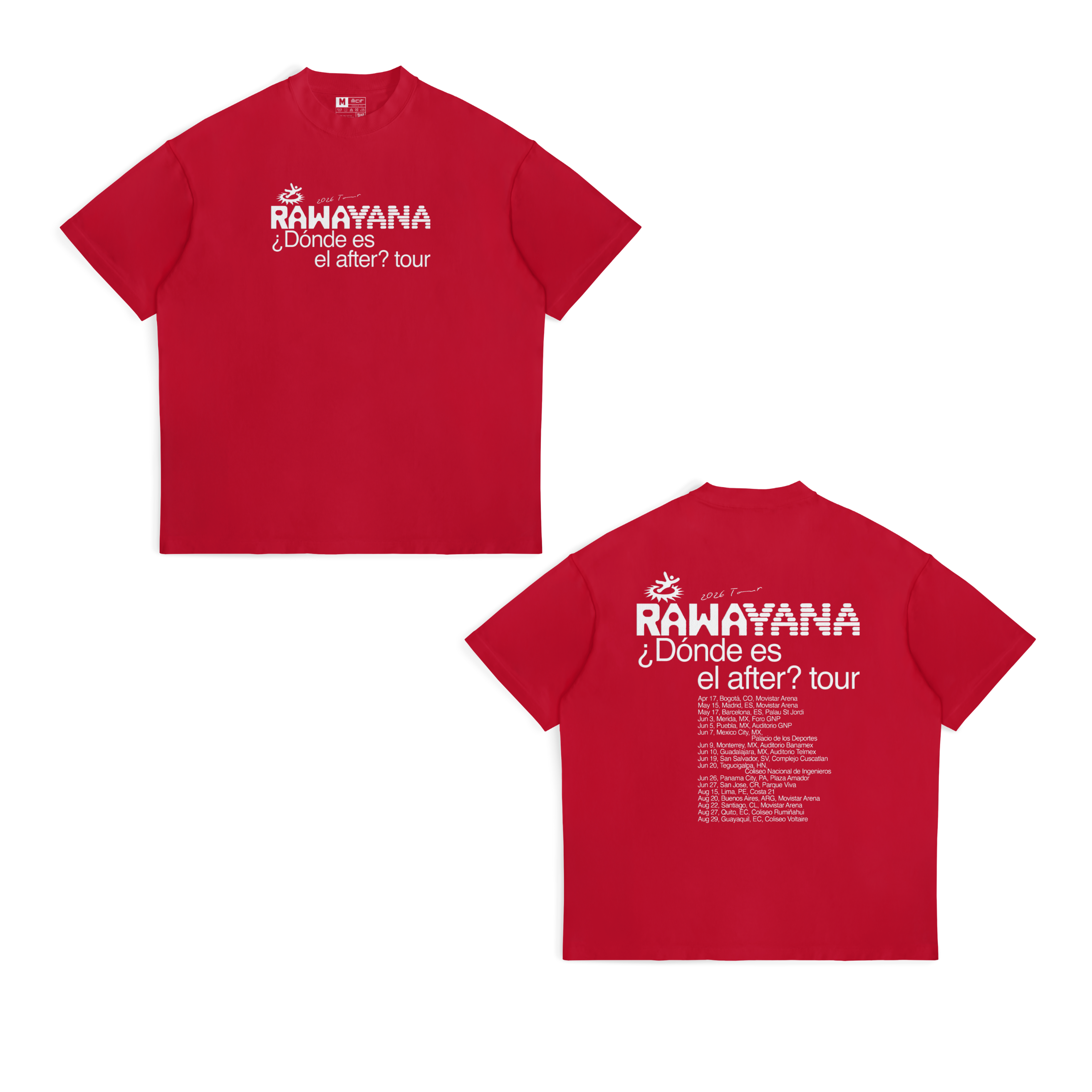 Camisa ¿Dónde es el after? 3 - Rawayana