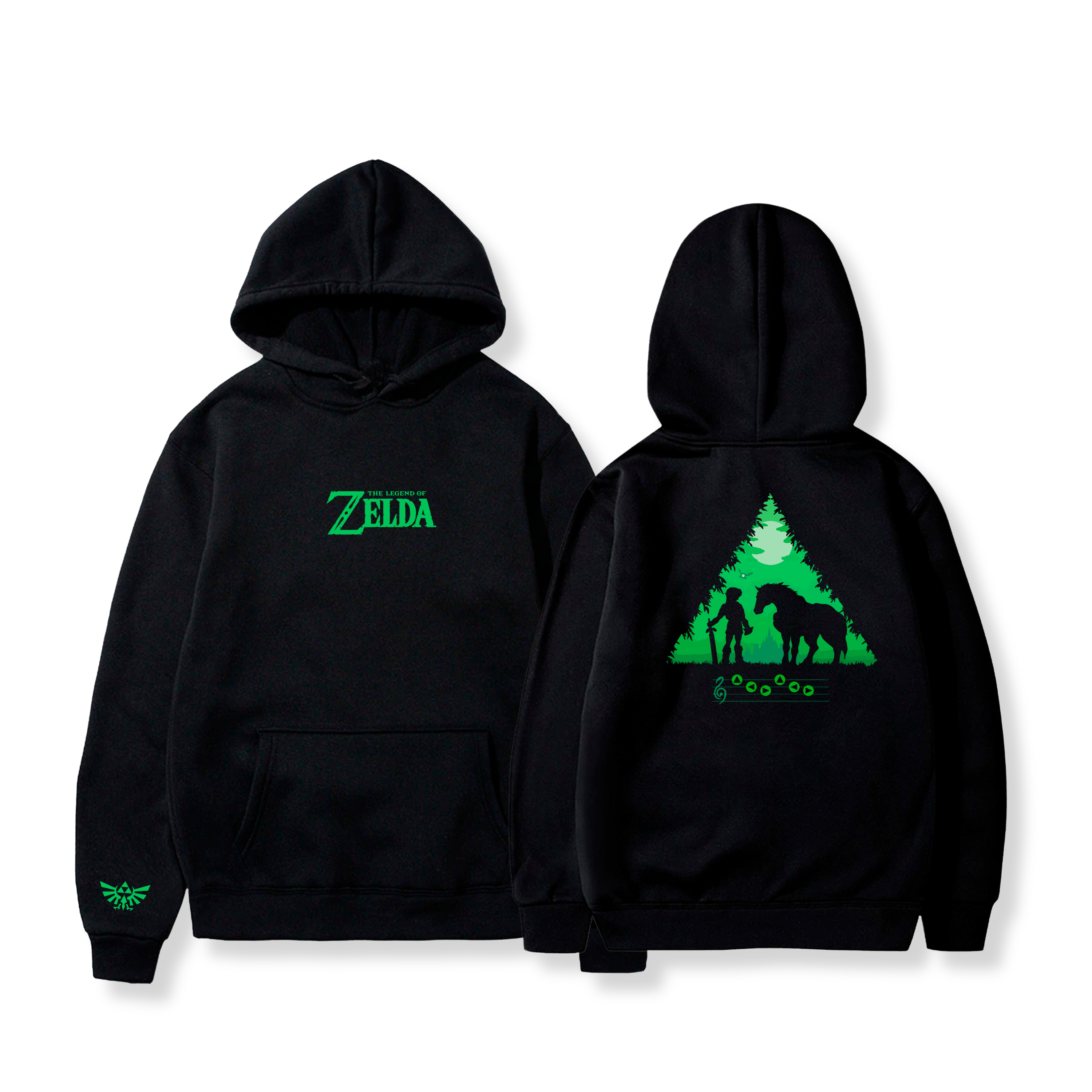 Hoodie Link y Epona  3 - The Legend of Zelda